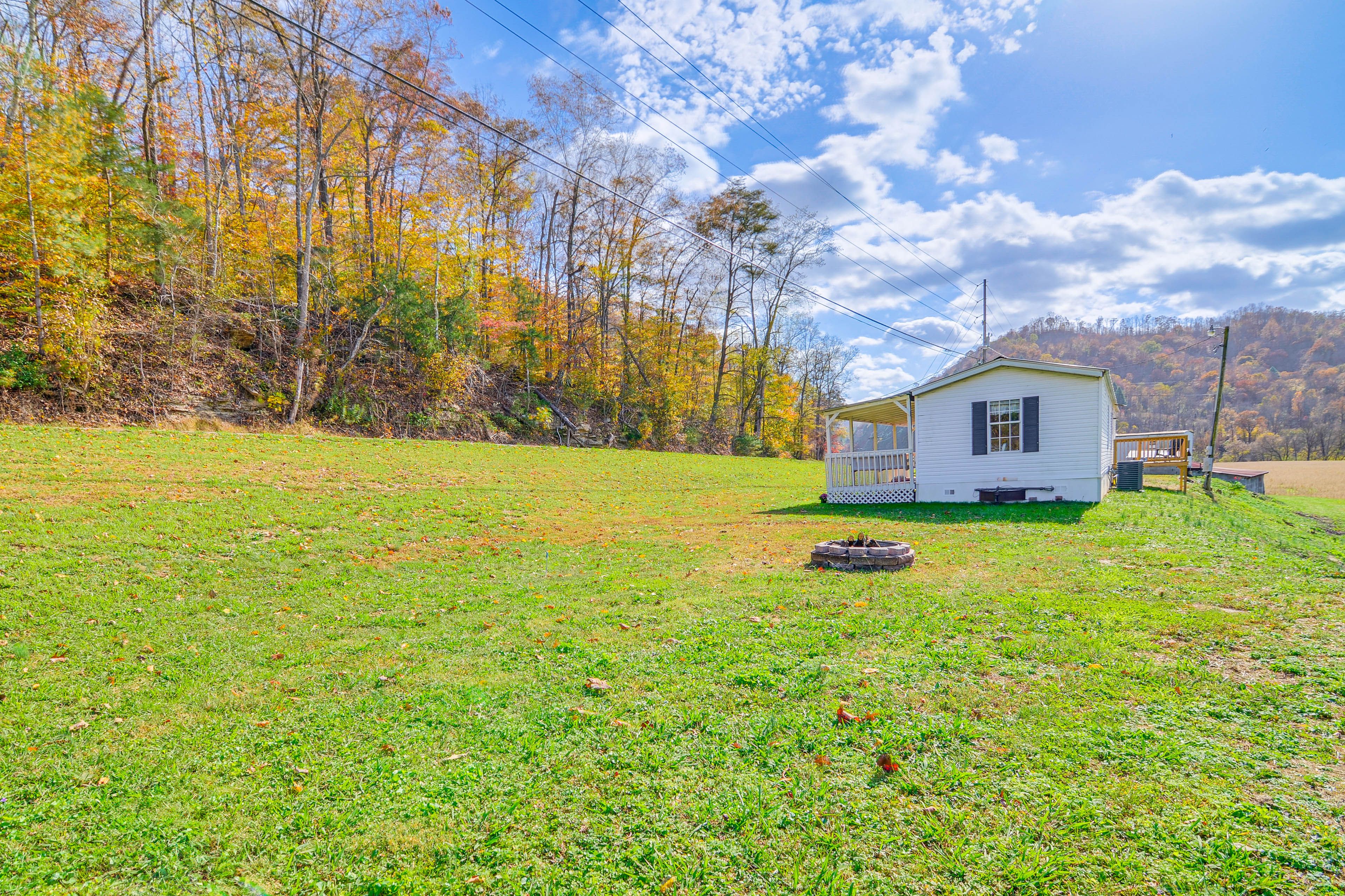 House Exterior | Private Yard | Fire Pit