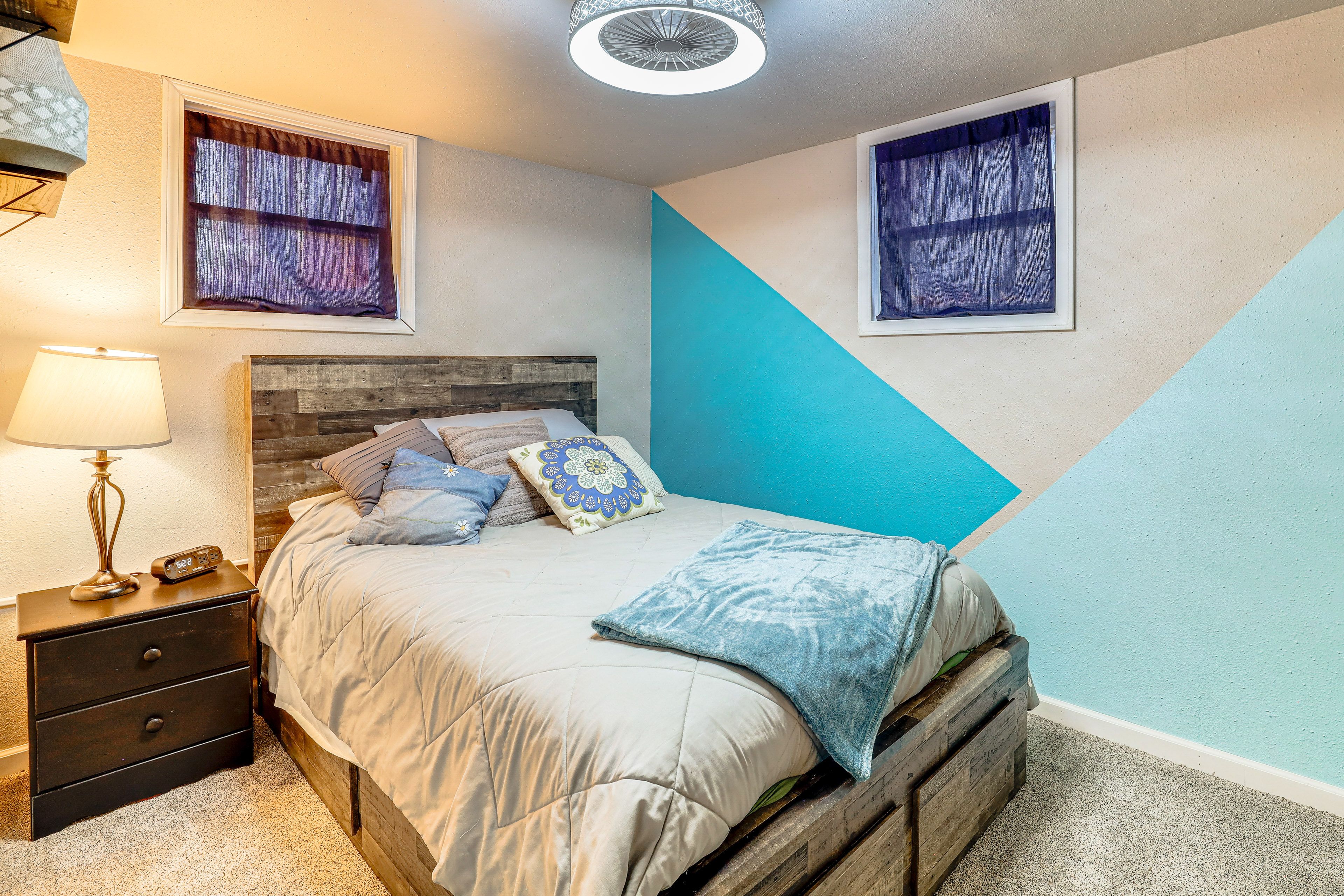 Bedroom 3 | Full Bed | Basement Level