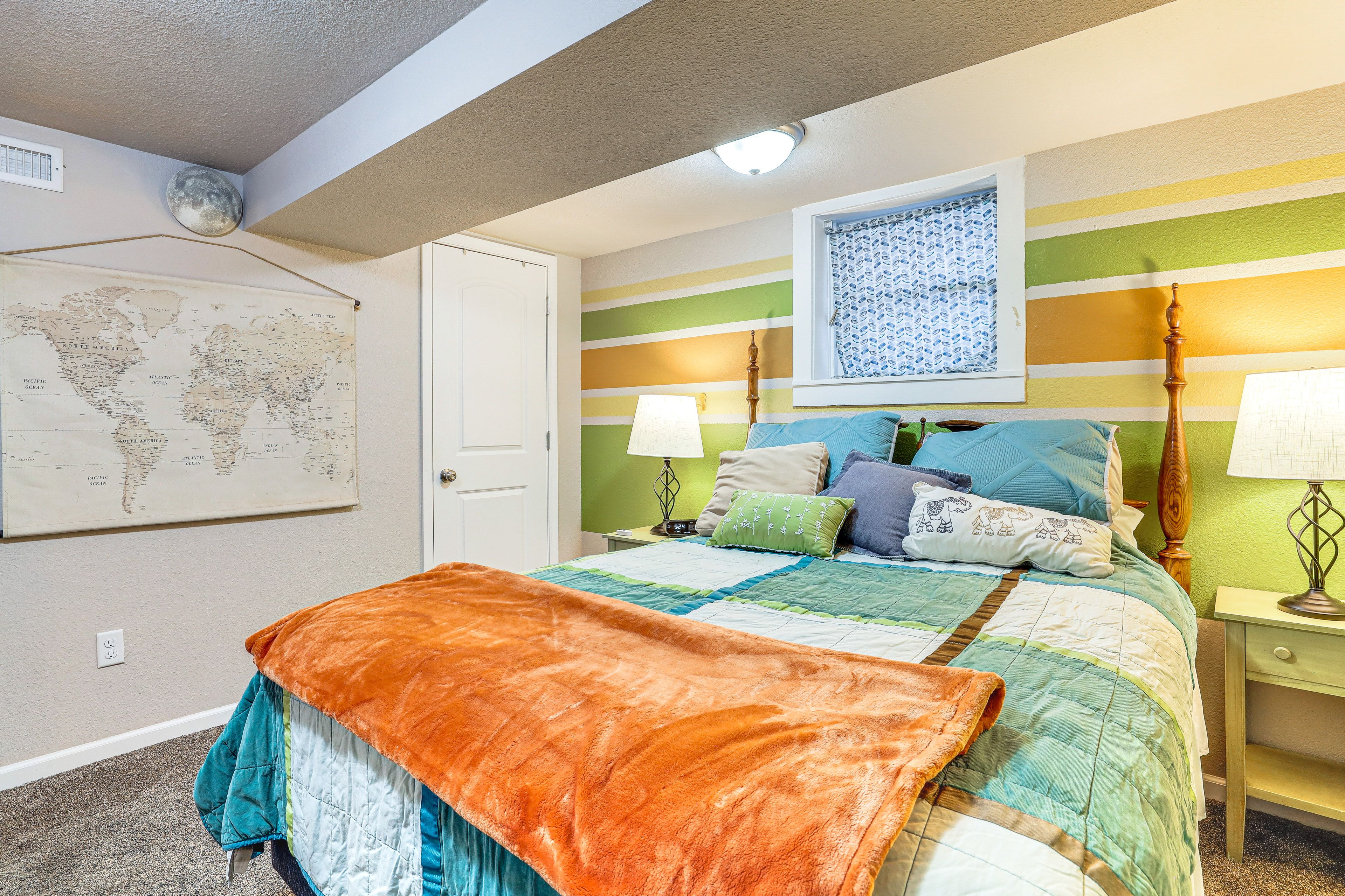 Bedroom 4 | Queen Bed | Basement Level