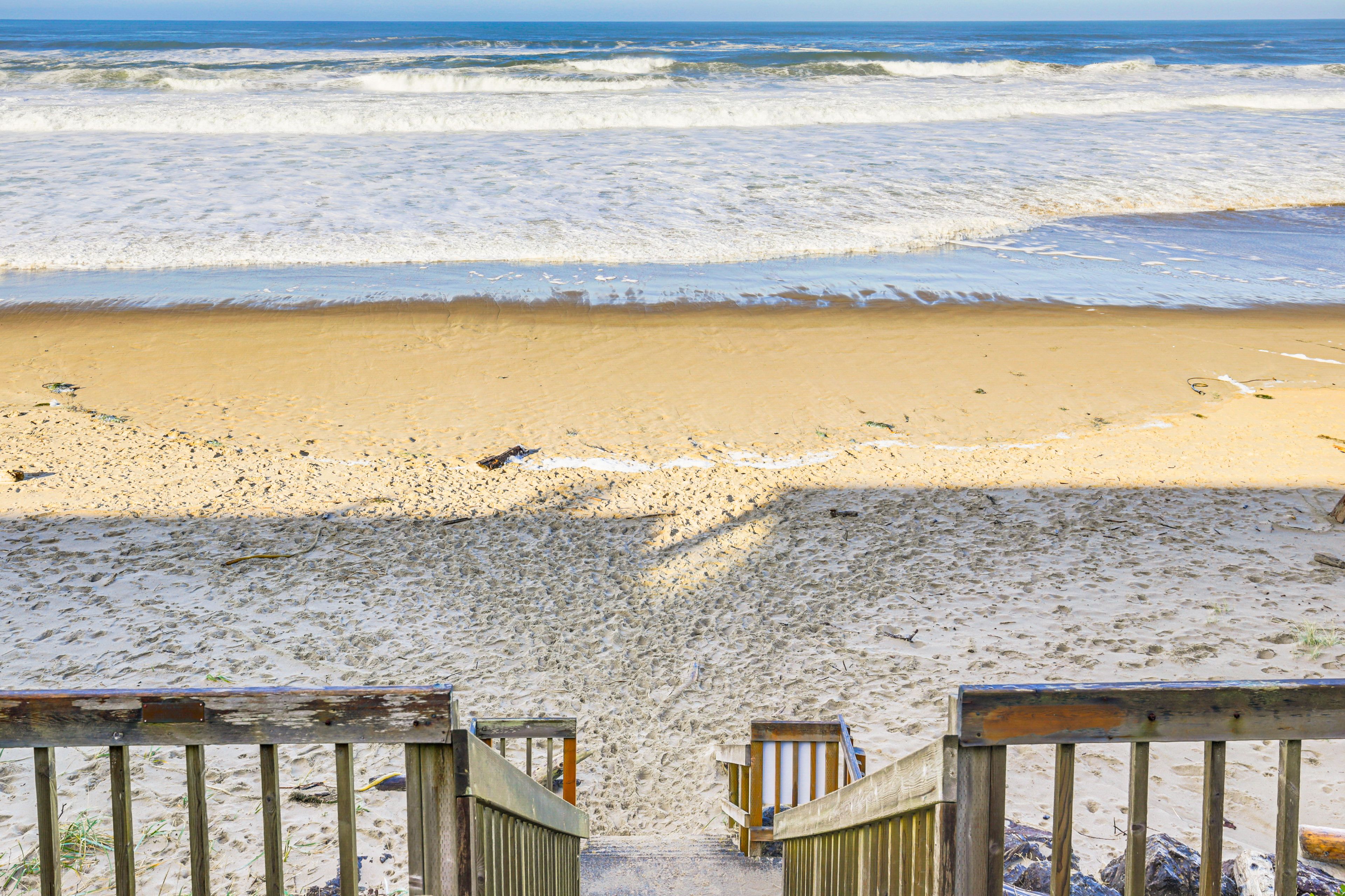 Private Beach Access