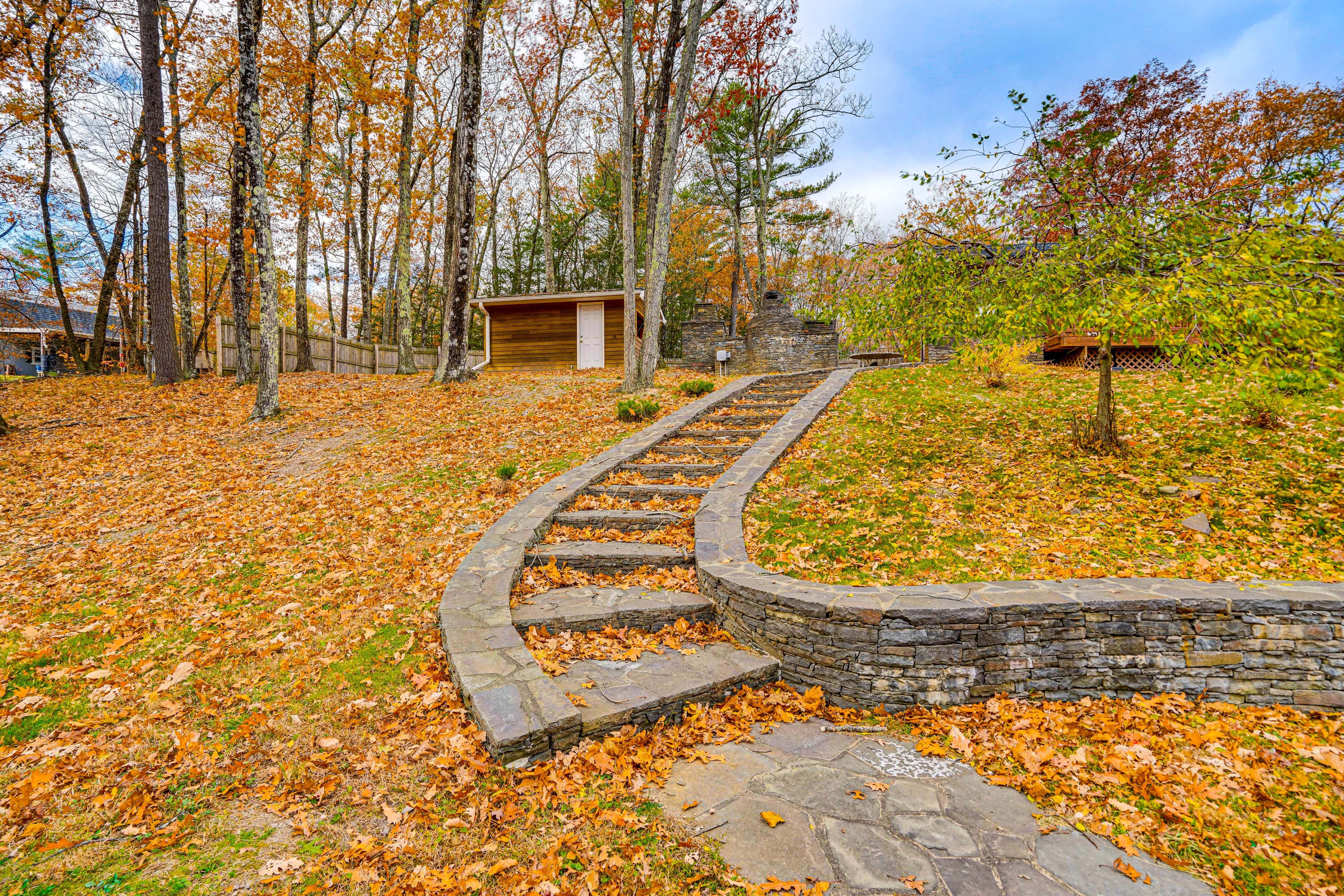 Path to Backyard