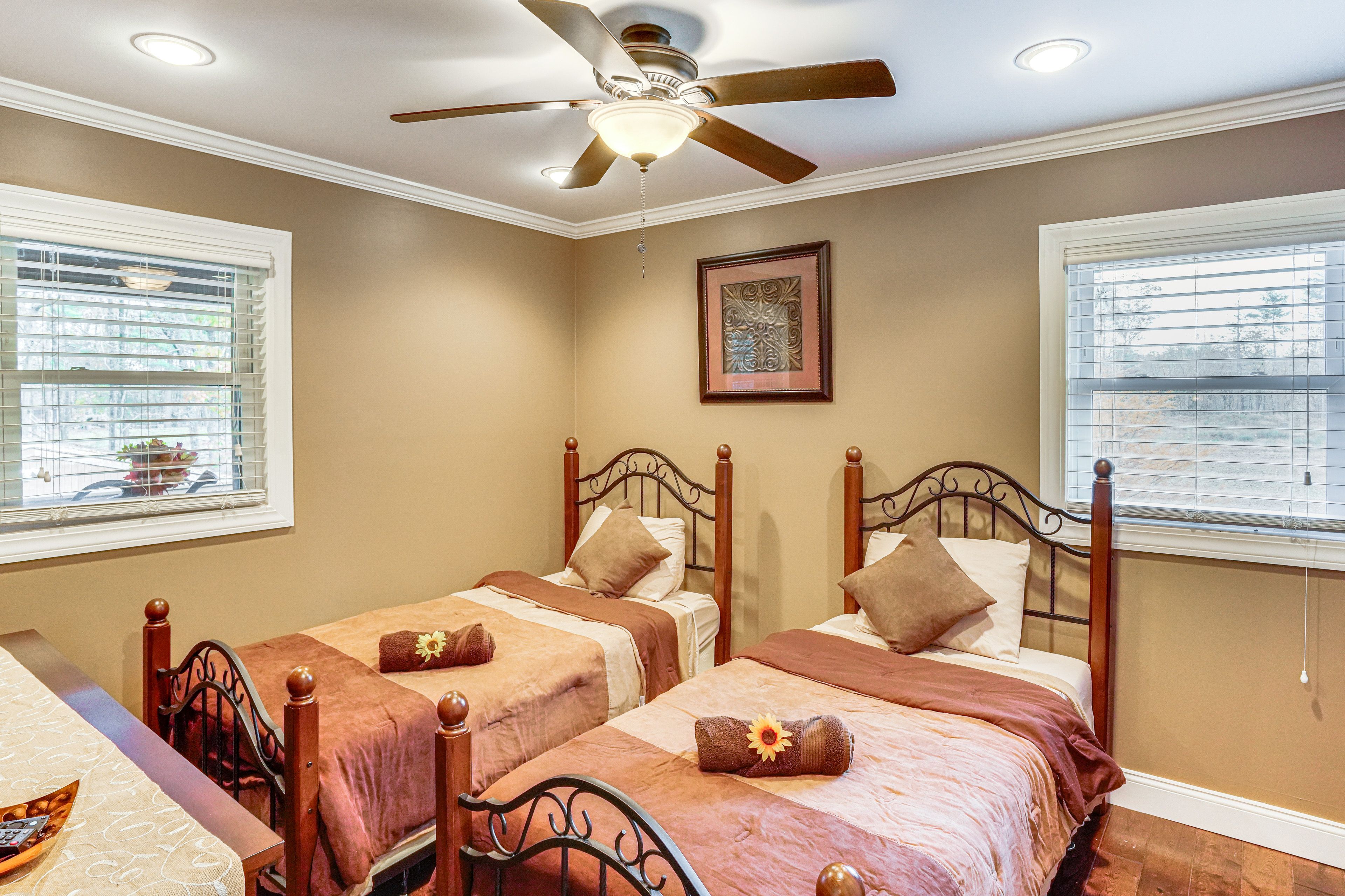 Bedroom 4 | 2 Twin Beds | Main Floor