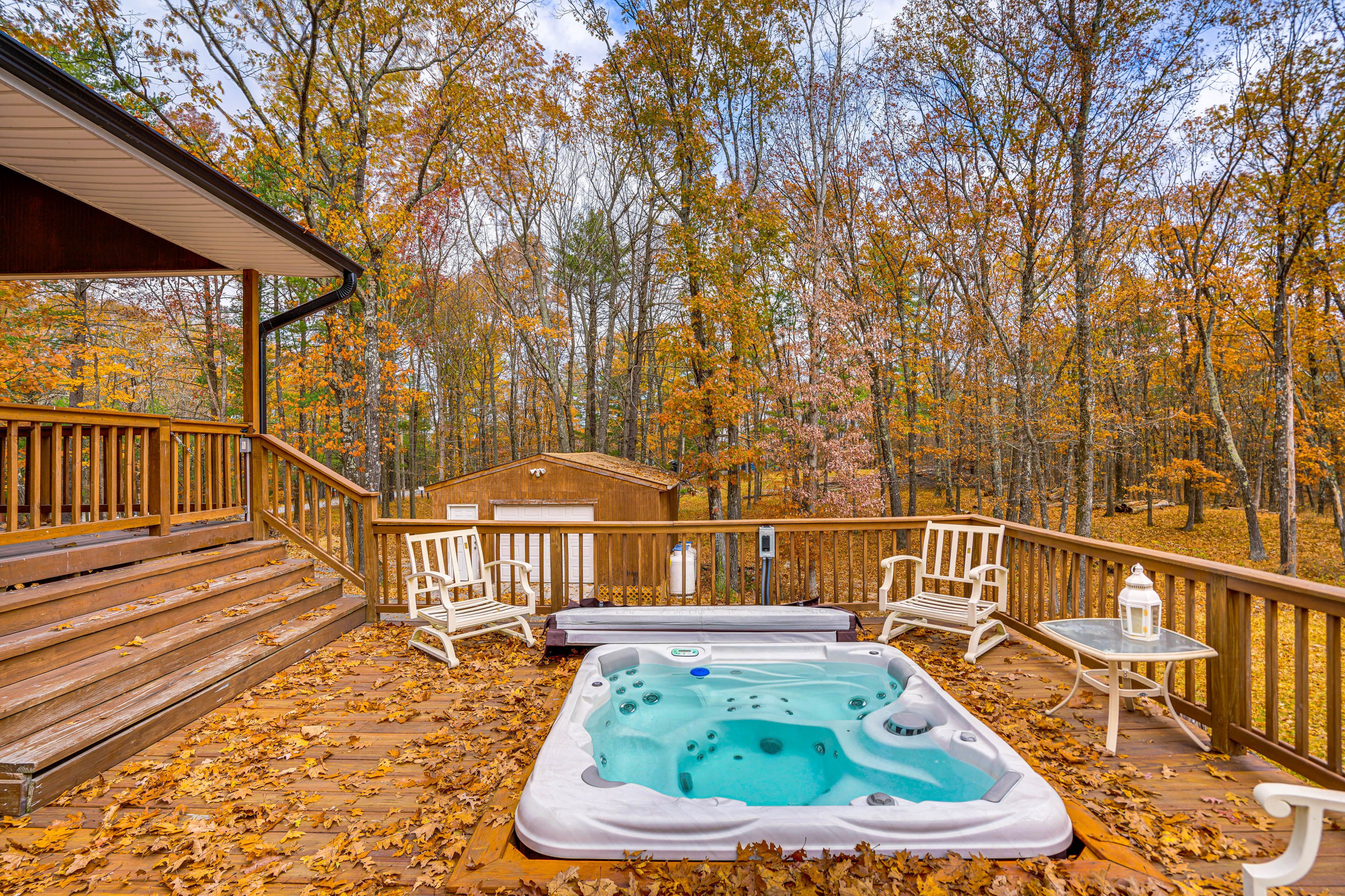 Built-In Private Hot Tub