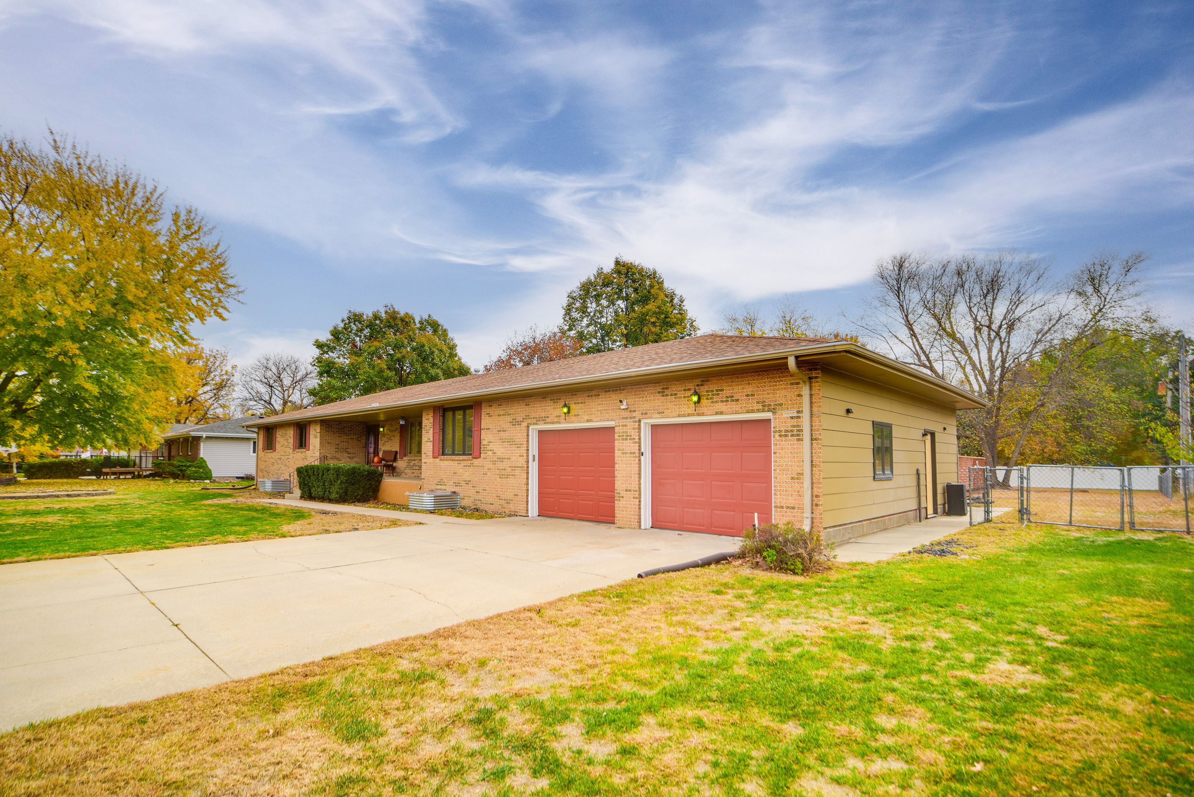 Property Exterior | Keyless Entry | Shared Yard & Fire Pit