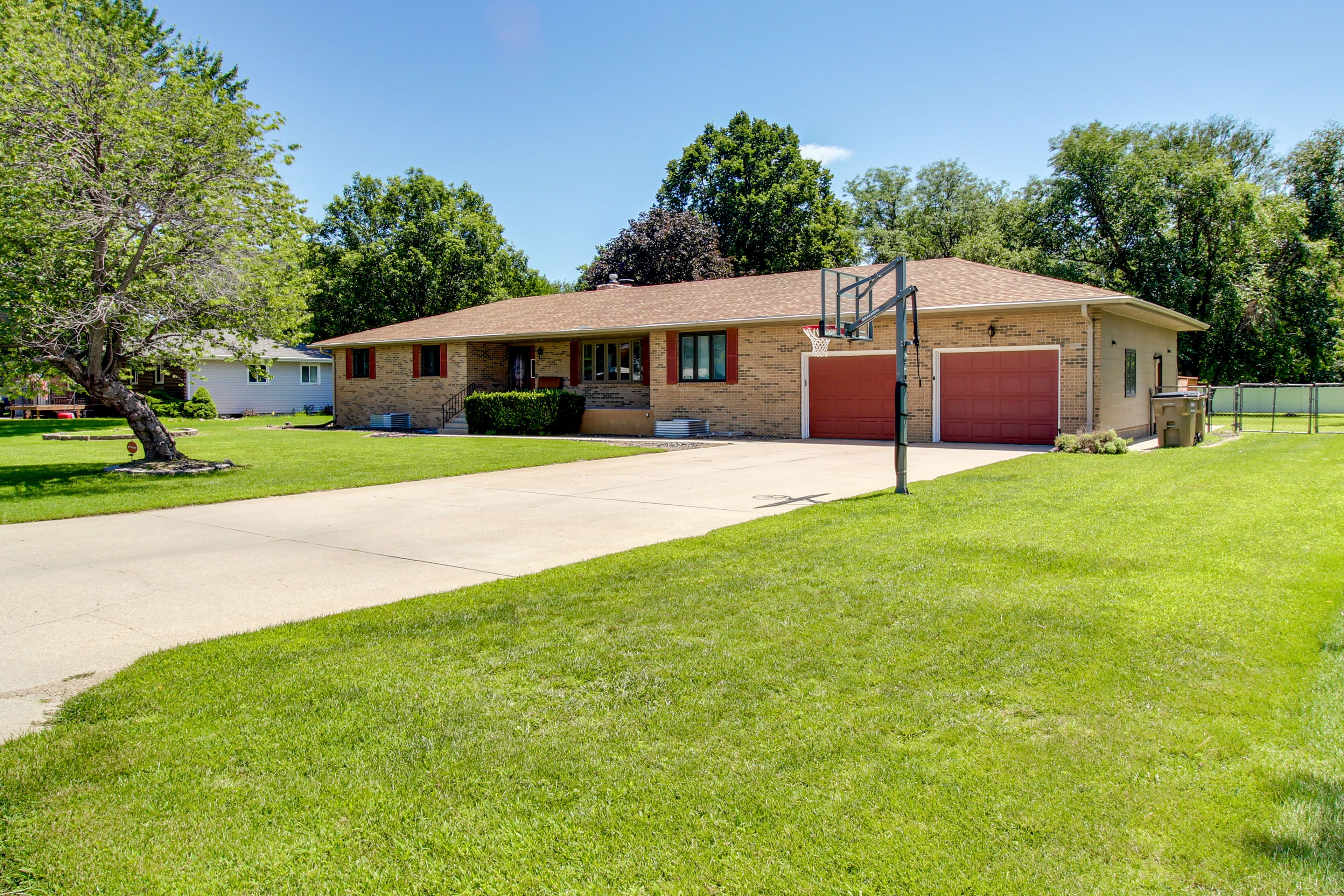 Property Exterior | Keyless Entry | Shared Yard & Fire Pit