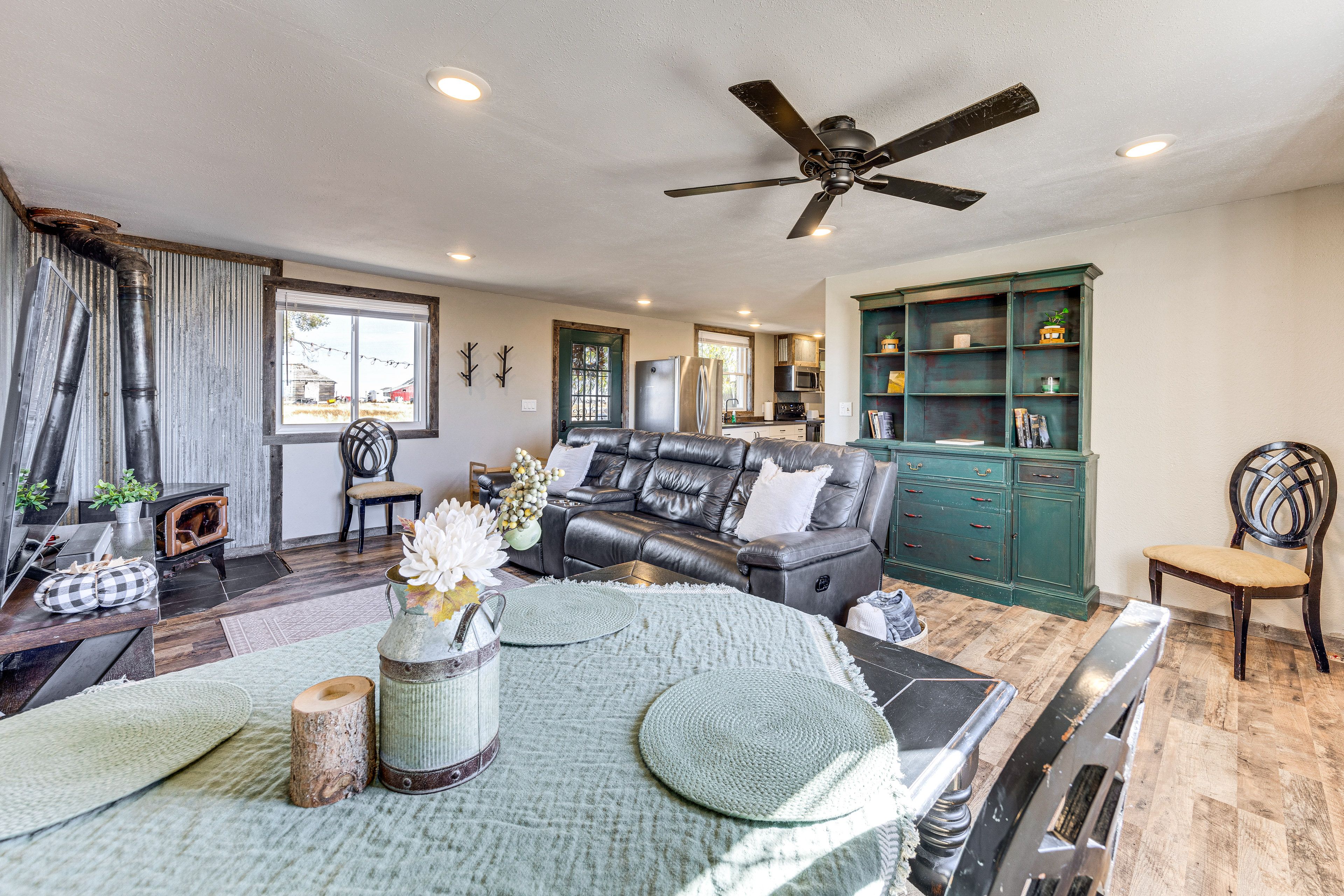 Peyton Vacation Rental | 2BR | 1BA | 2 Steps to Enter | 900 Sq Ft