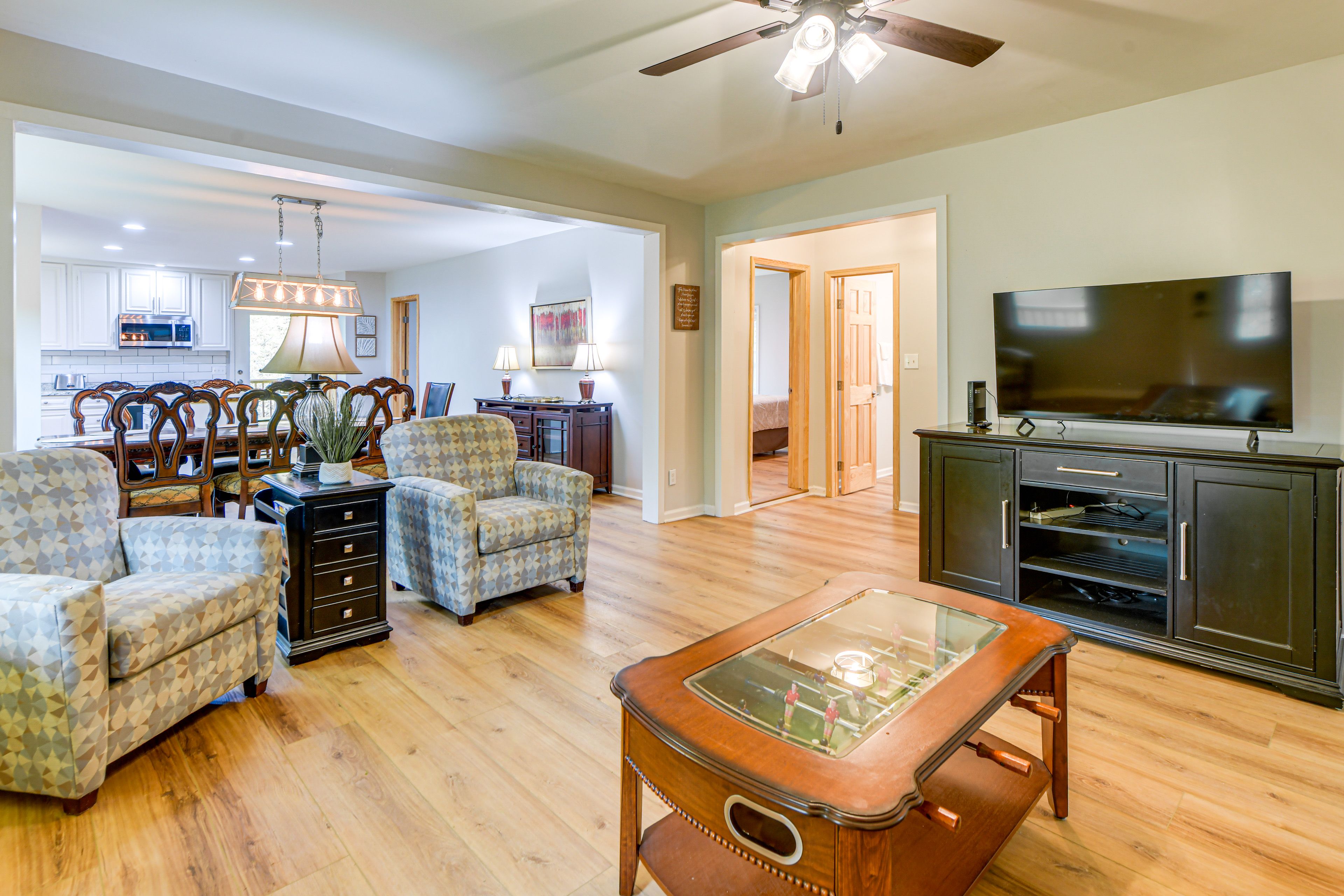 Living Room | Single-Story Home | Central A/C & Heating