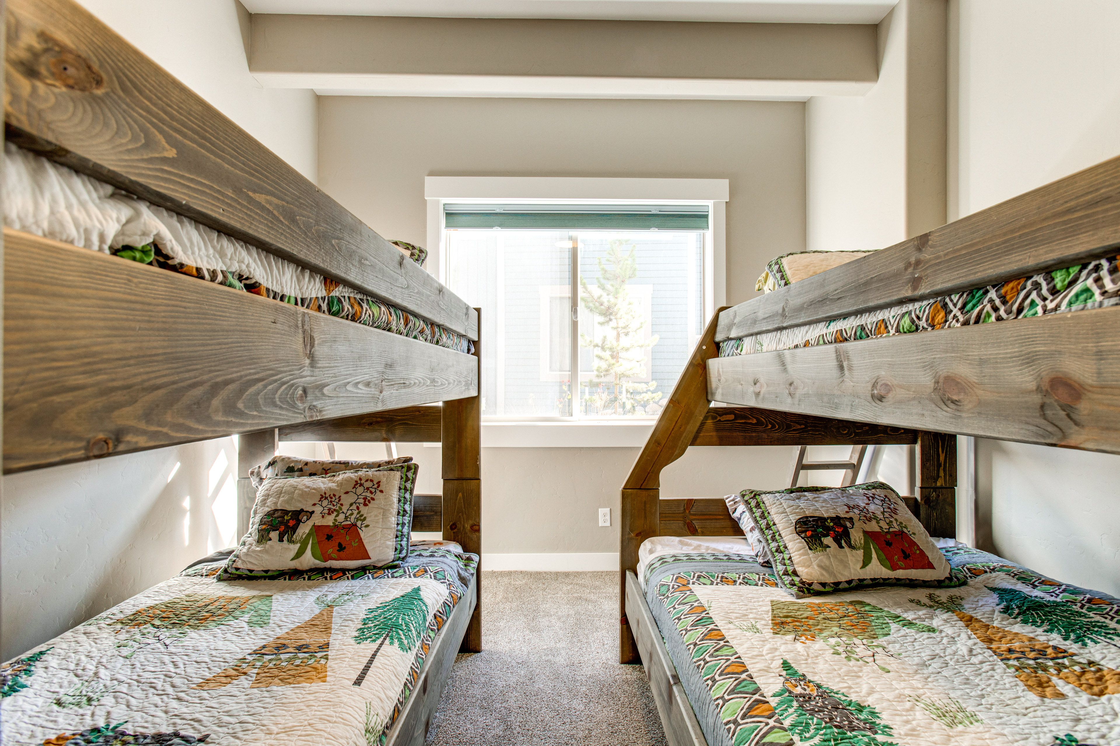 Bedroom 3 | Twin Bunk Bed | Twin/Full Bunk Bed | Basement Level