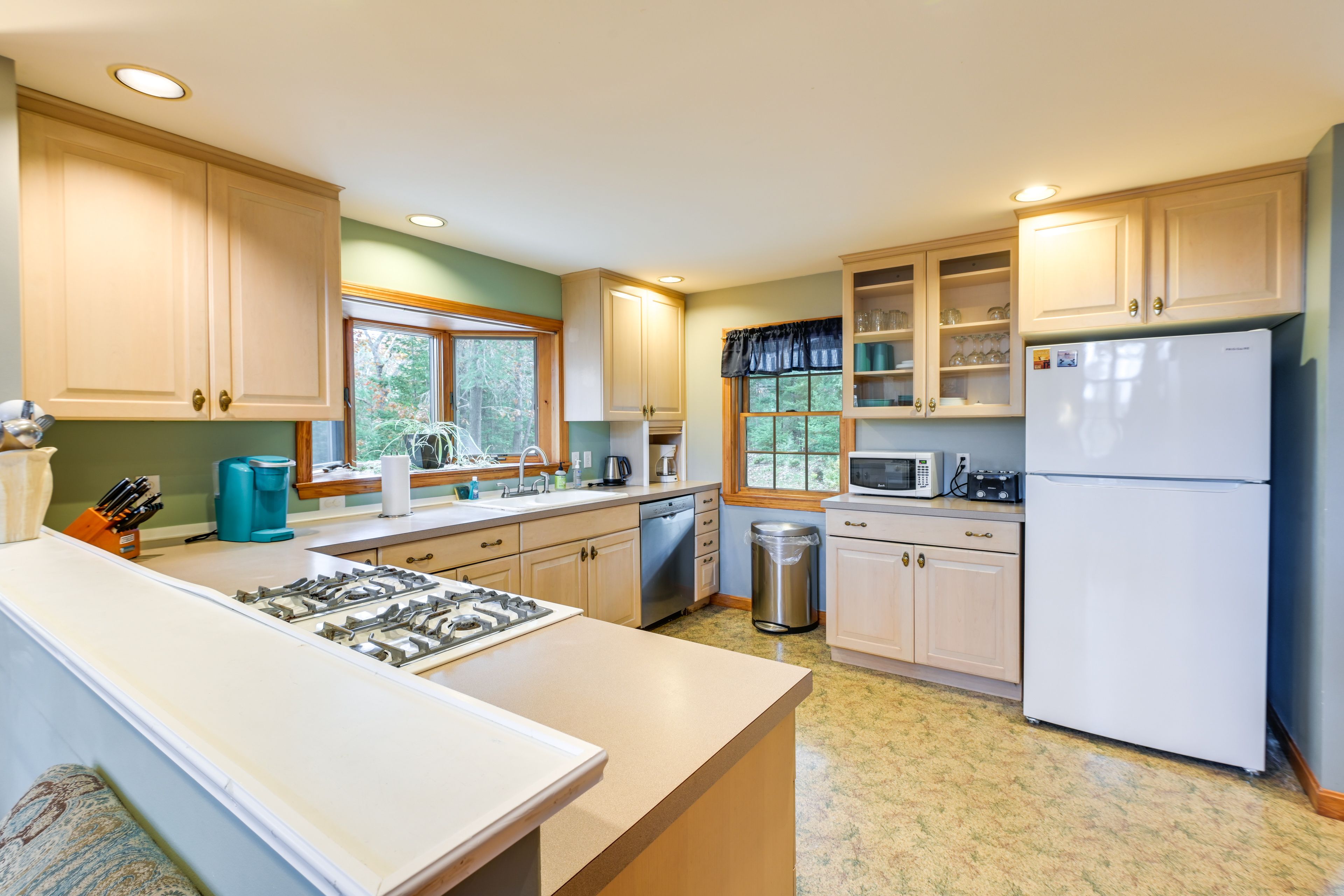 Kitchen | 1st Floor | Keurig | Drip Coffee Pot | Toaster