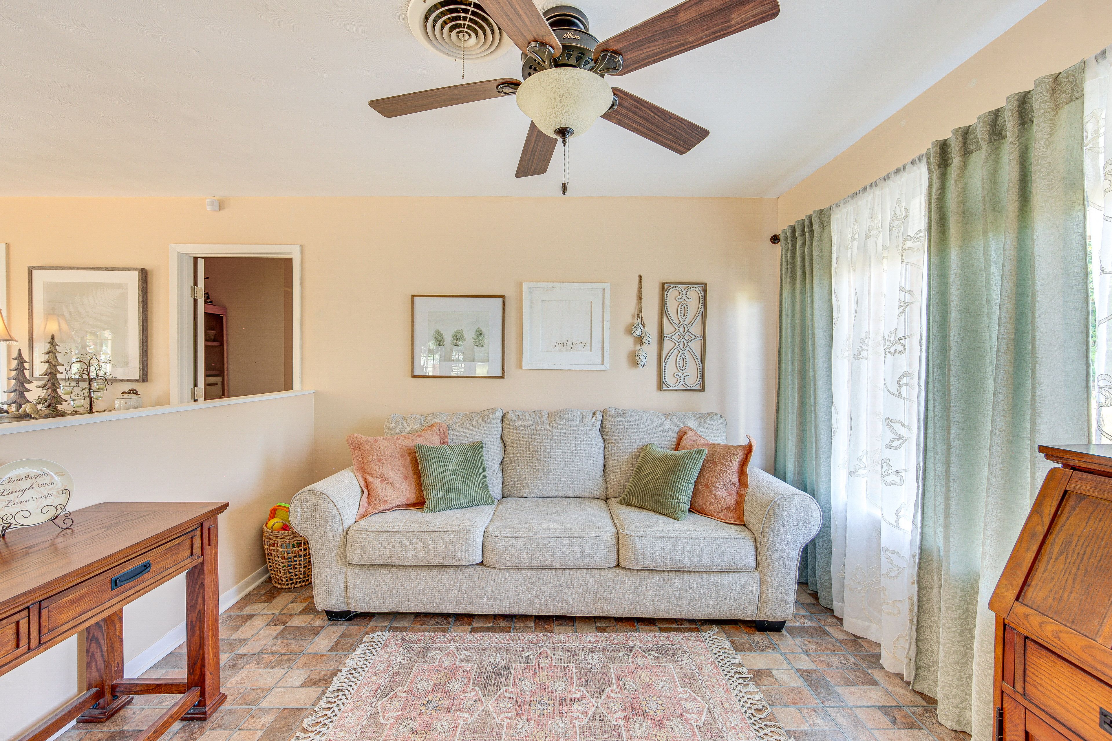 Living Area | Queen Sleeper Sofa
