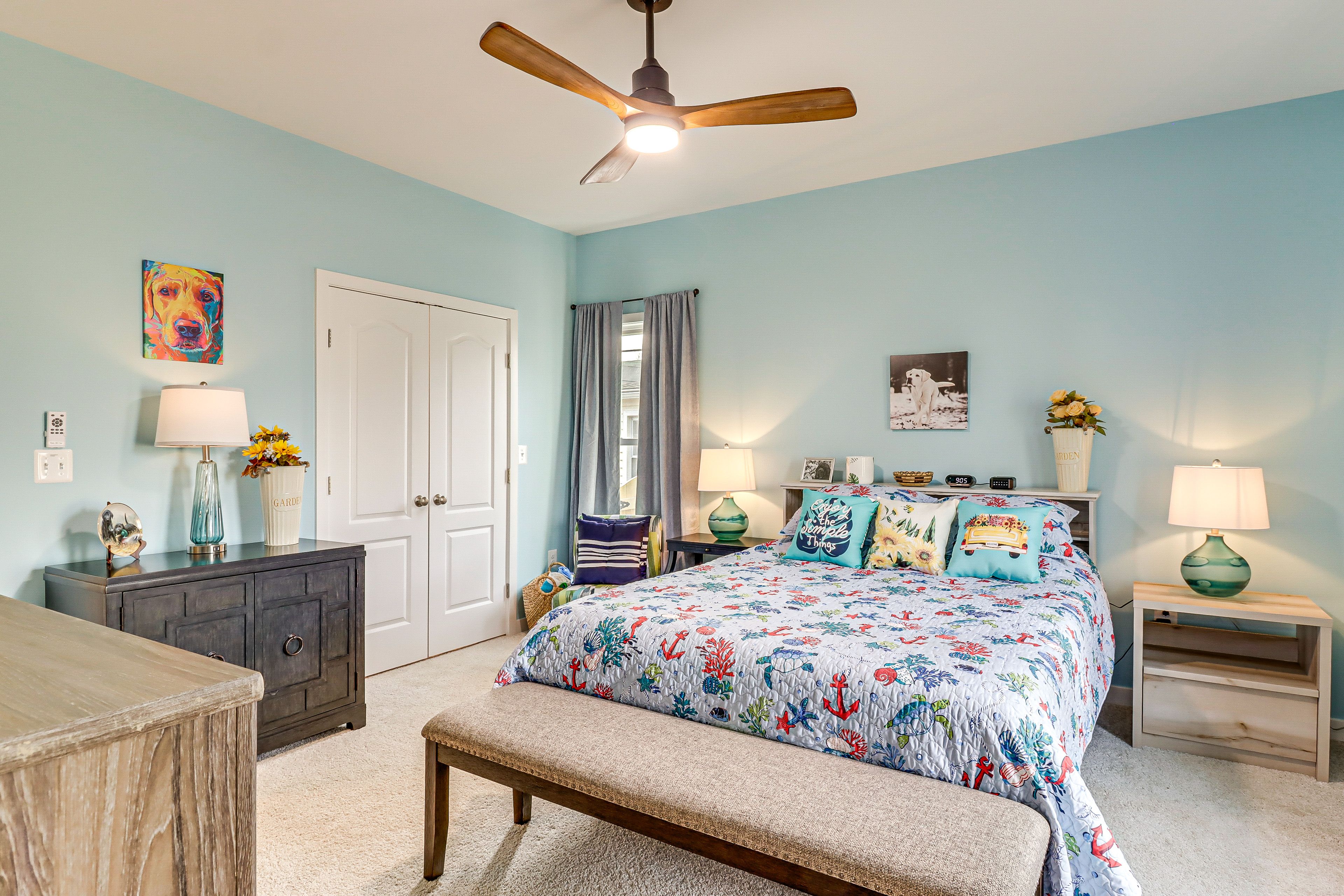 Bedroom 1 | Queen Bed | Linens Provided