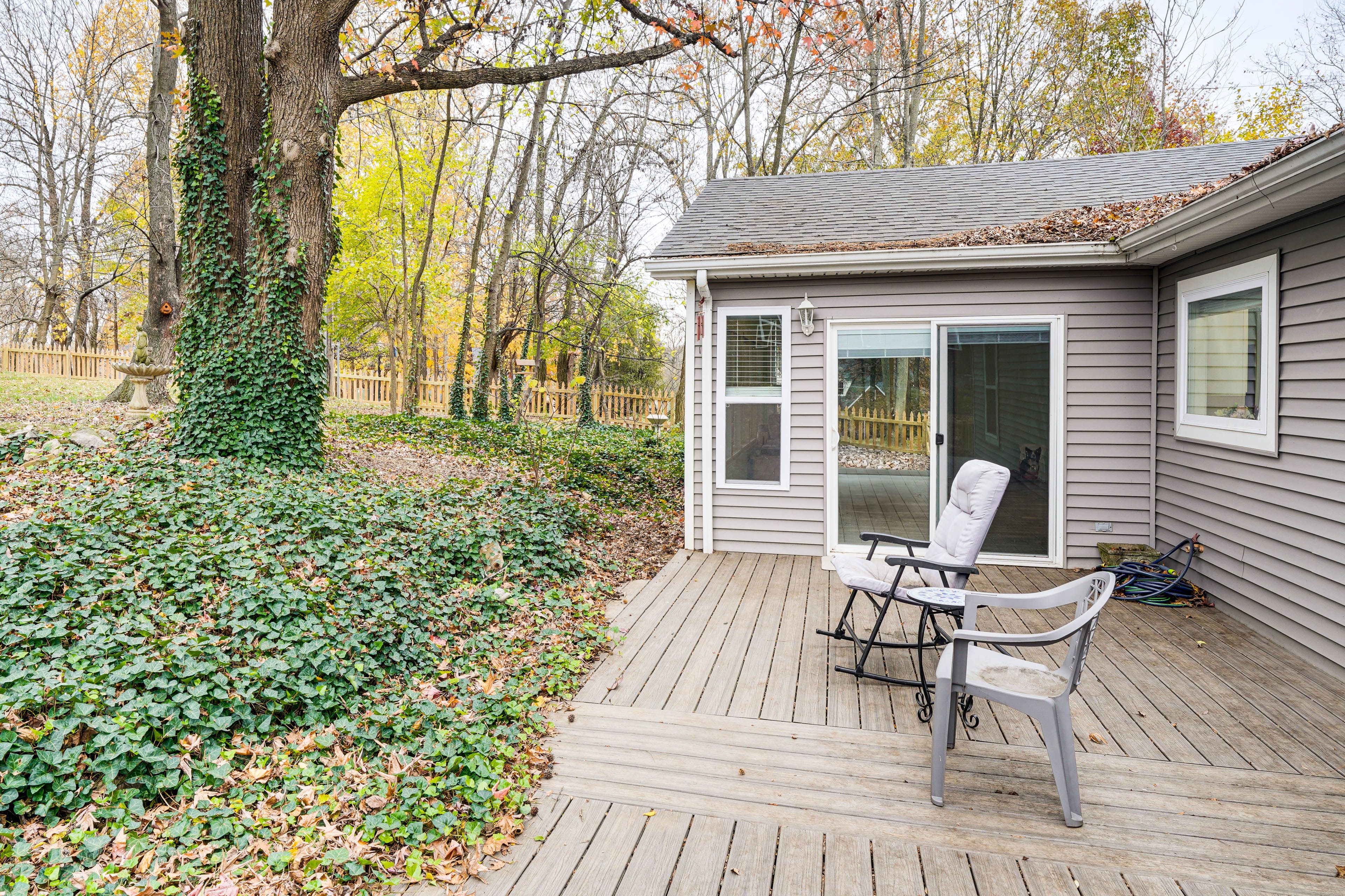 Private Backyard Area