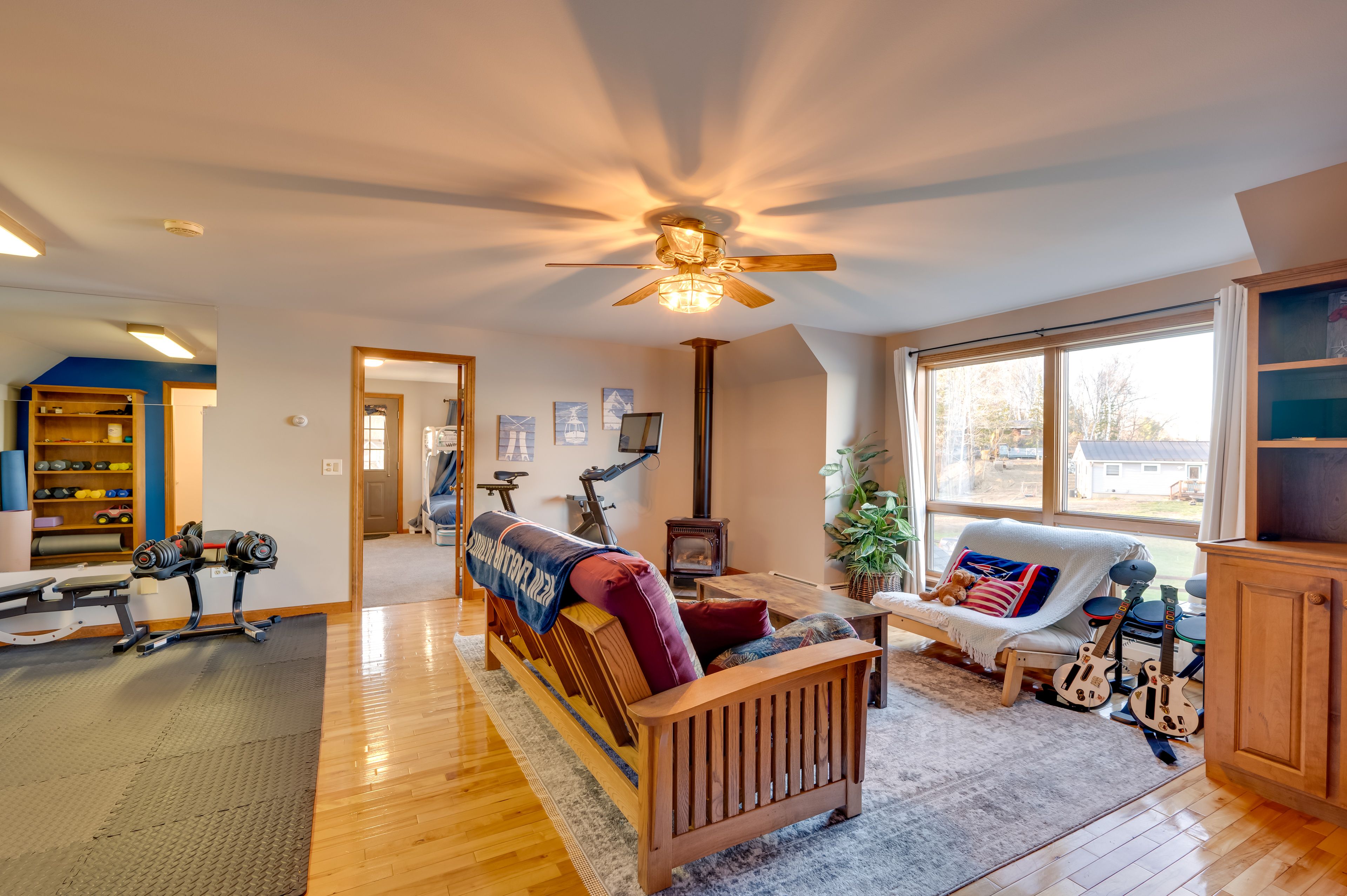 Game Room | Queen Futon | Home Gym | 2nd Floor