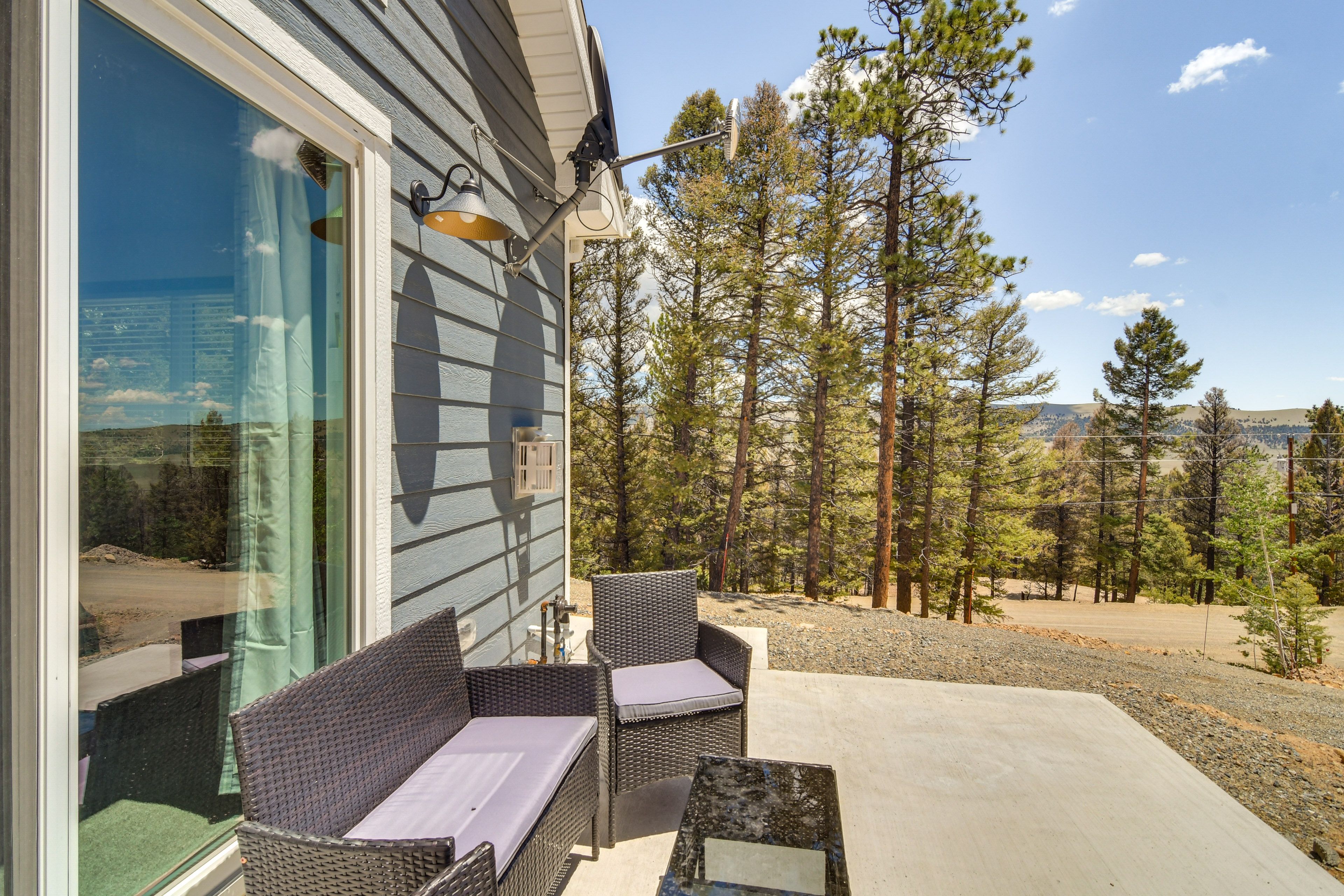 Patio | Outdoor Seating | Mountain Views