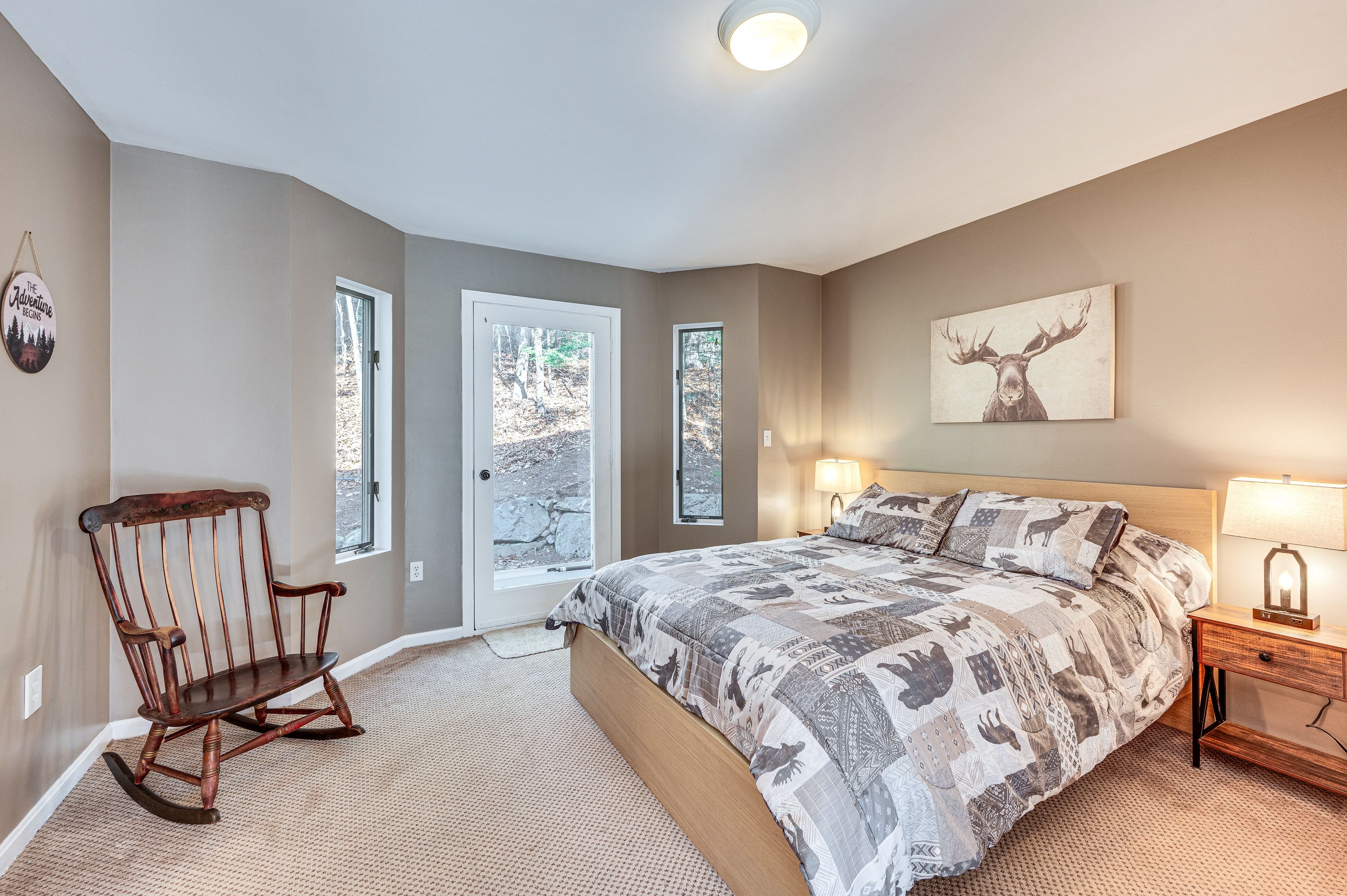 Bedroom 5 | Queen Bed | Twin Bunk Bed | 2nd Floor