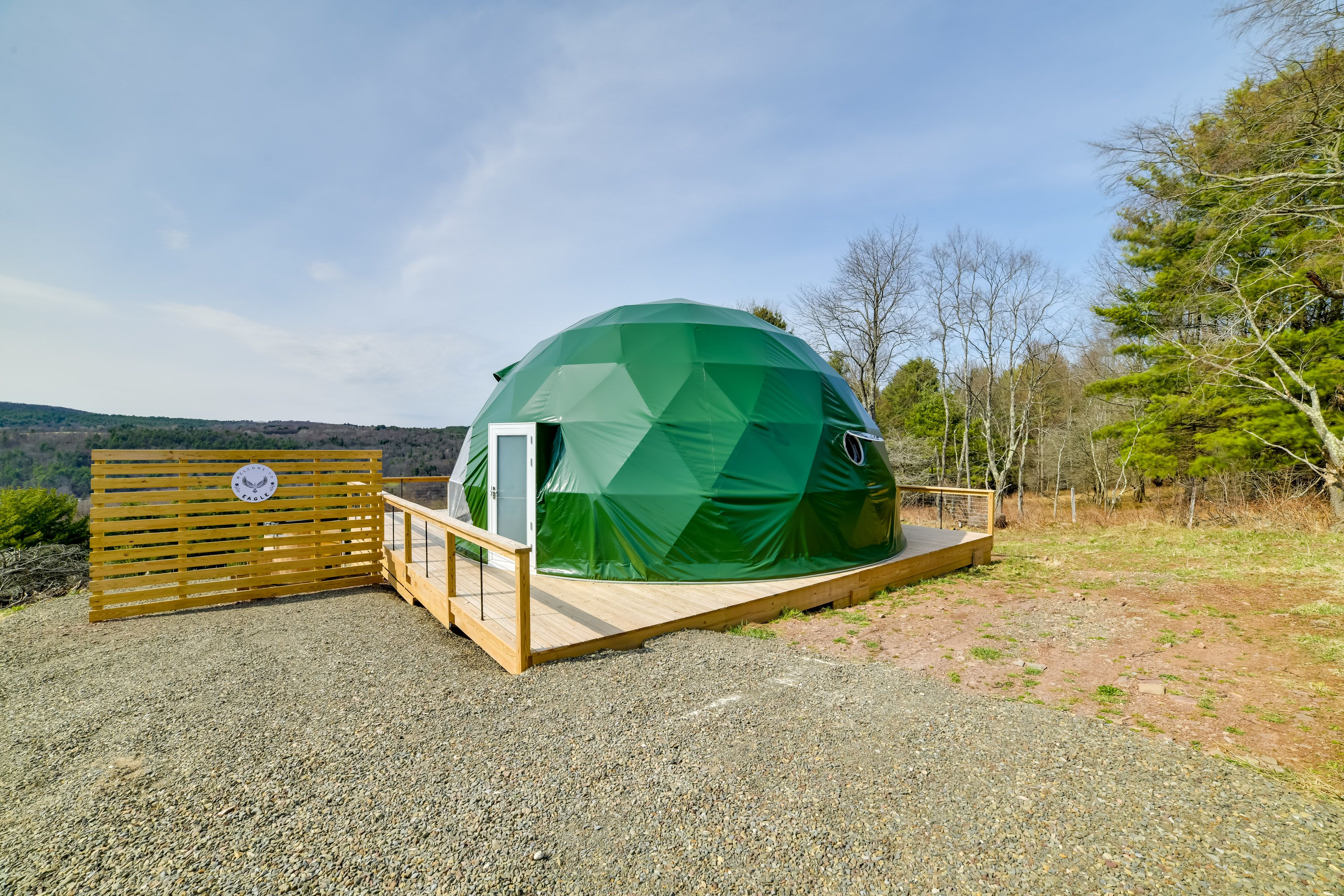 Unit Exterior | Private Gravel Parking Spot (1 Vehicle)