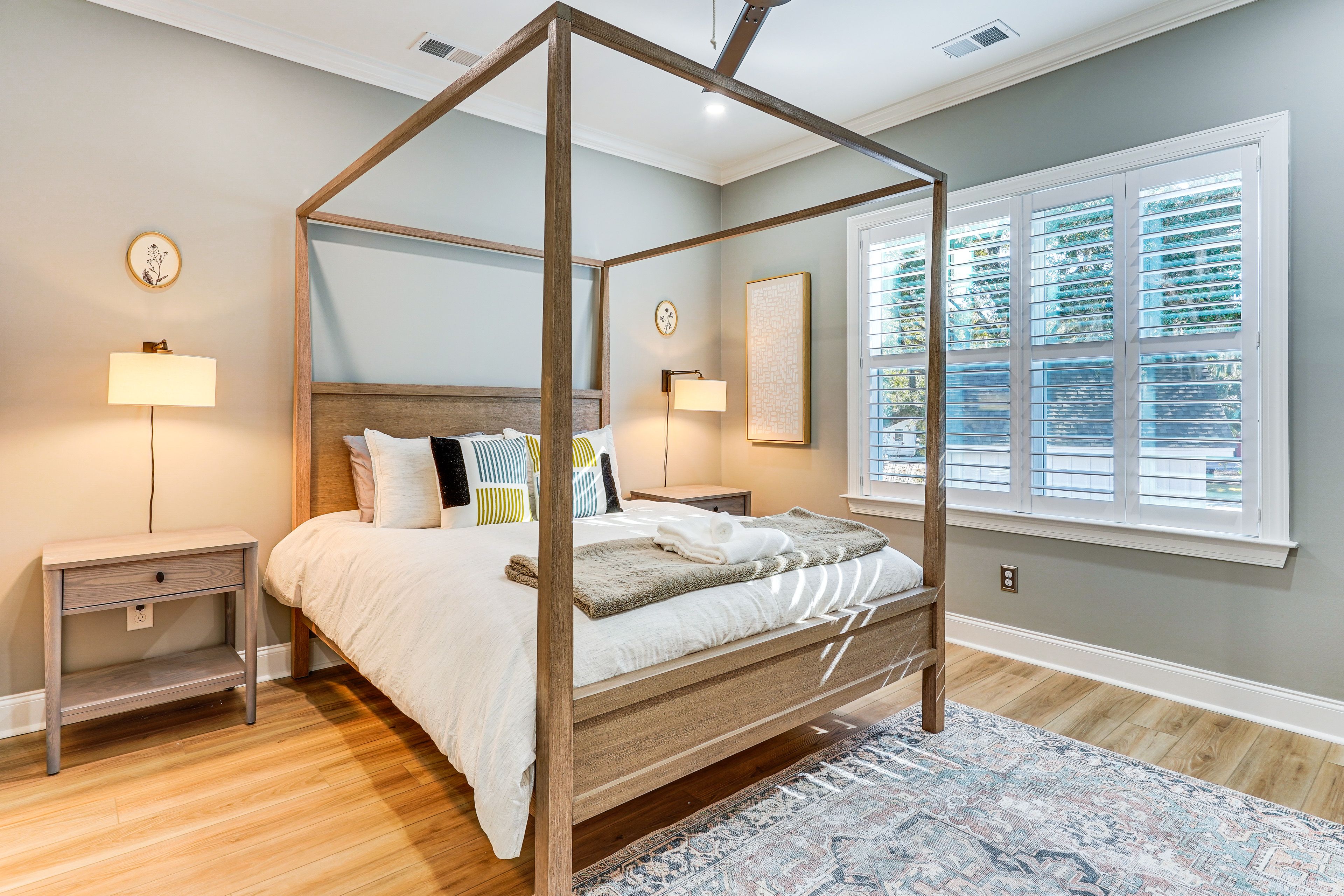 Bedroom 2 | 2nd Floor | Queen Bed | Linens Provided