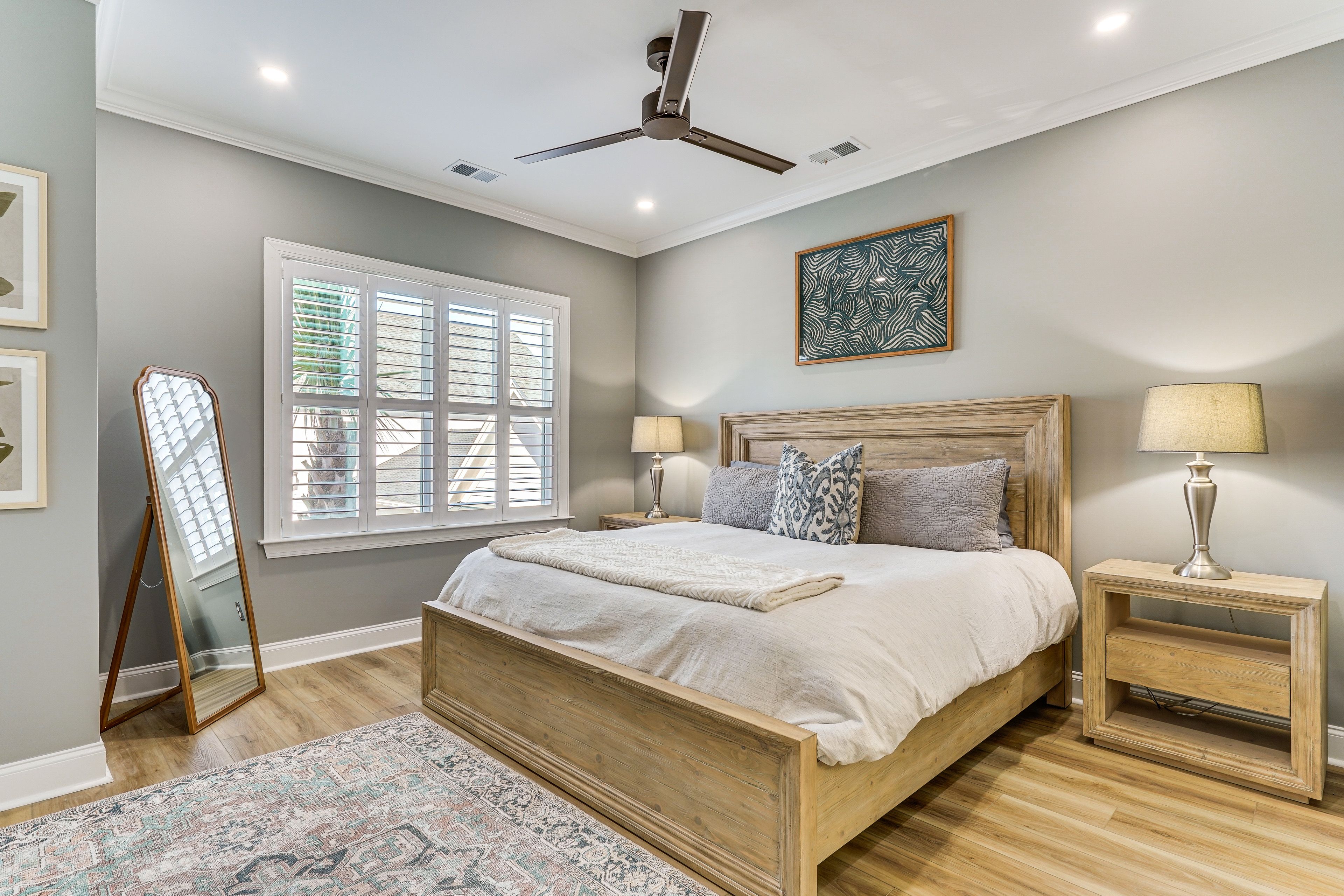 Bedroom 1 | 2nd Floor | King Bed | Linens Provided