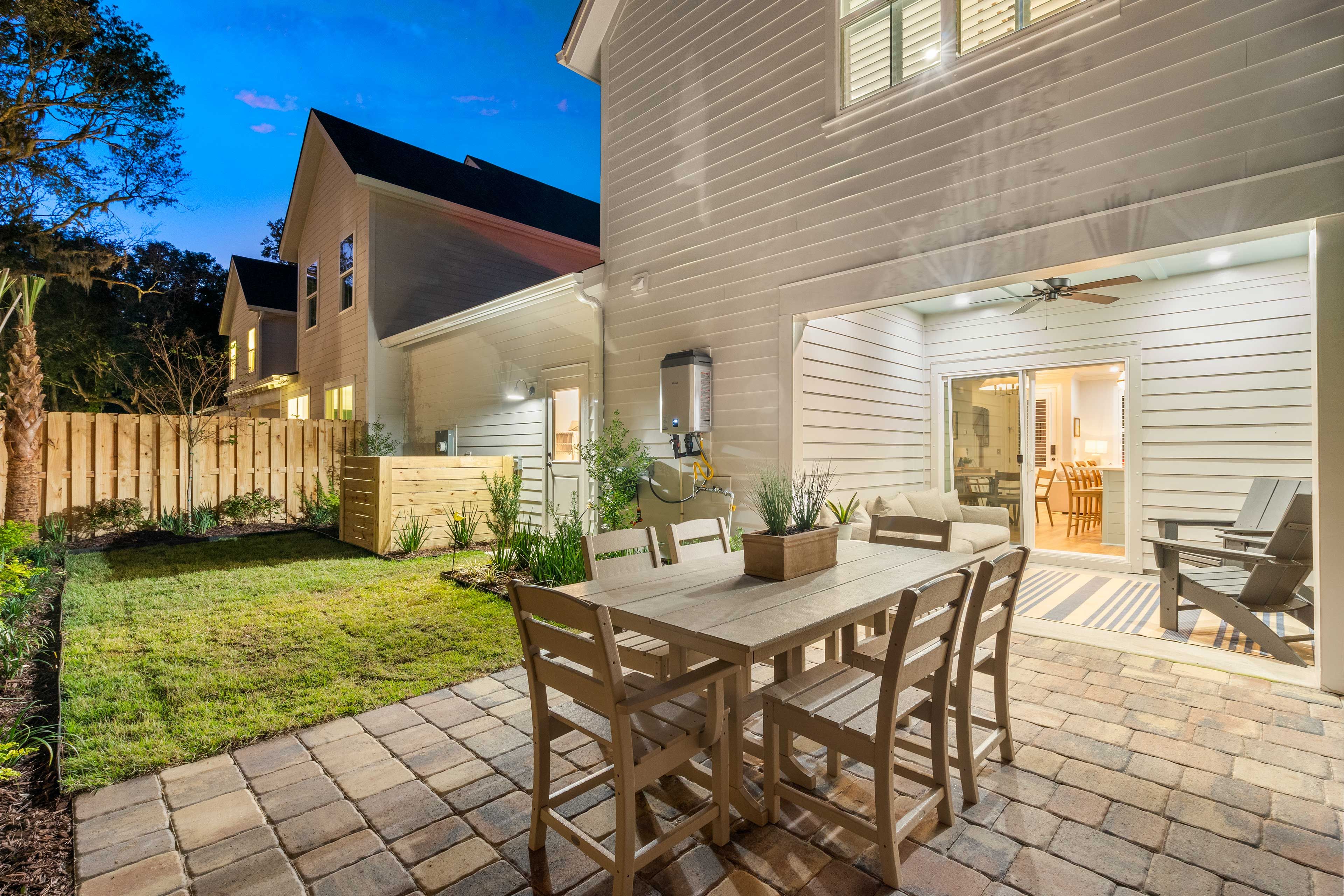 Patio at Night