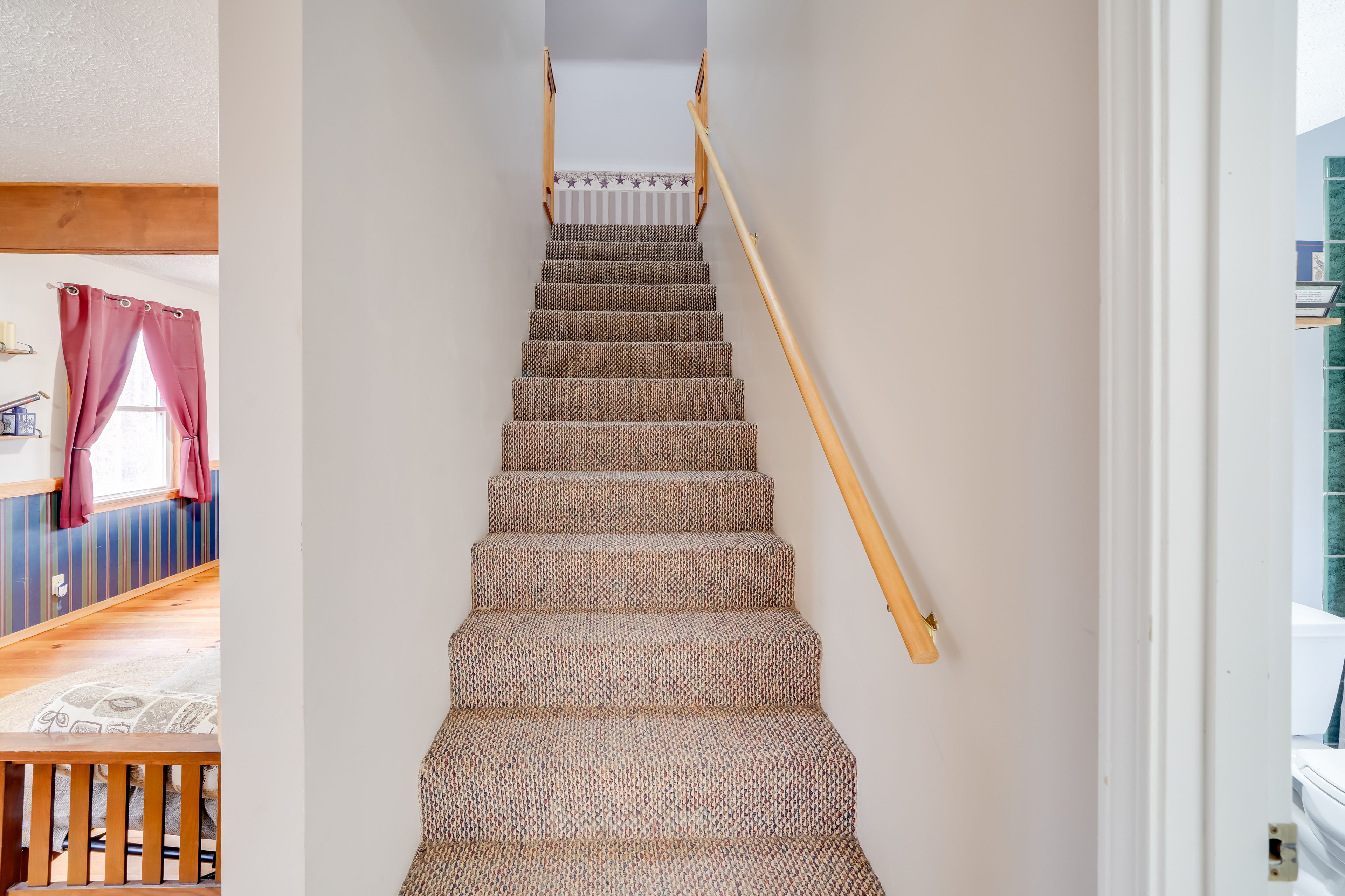 Stairs to Access 2nd Floor