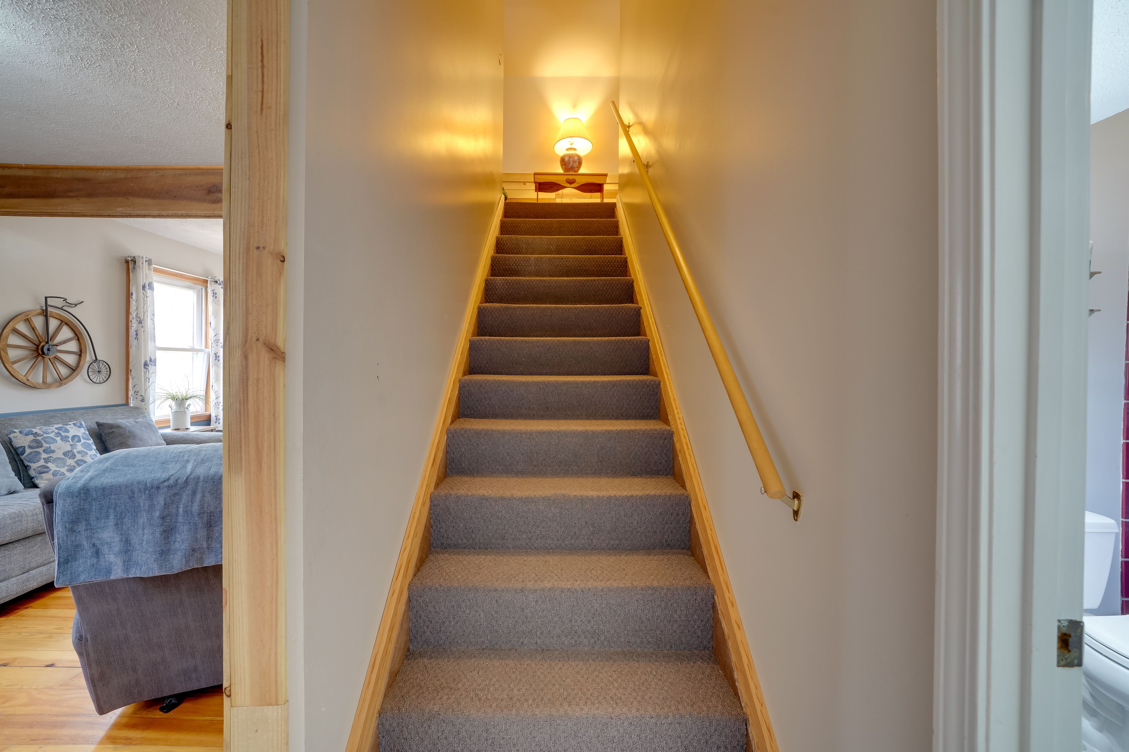 Stairs to Access 2nd Floor
