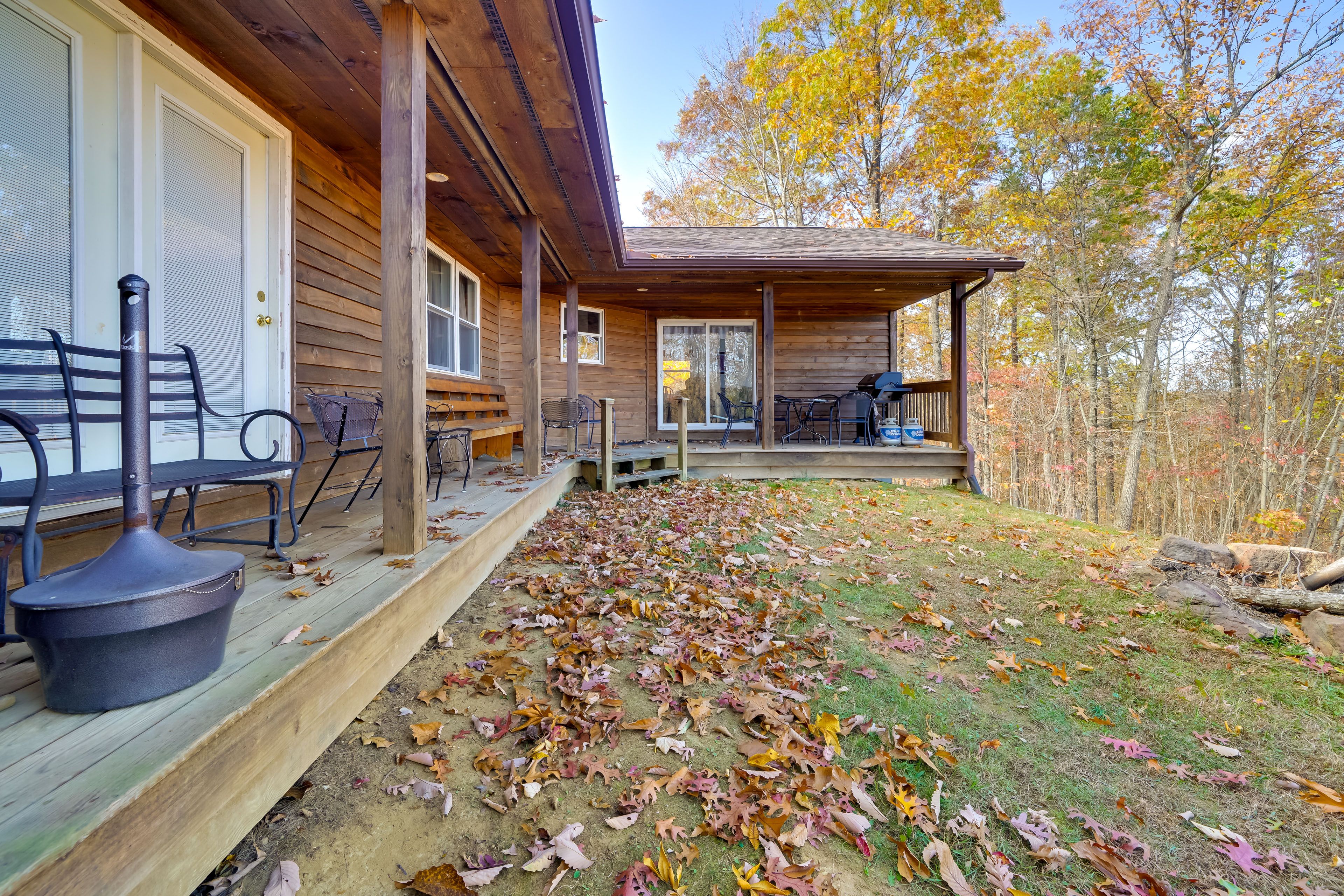 Covered Porch | Gas Grill | Fire Pit