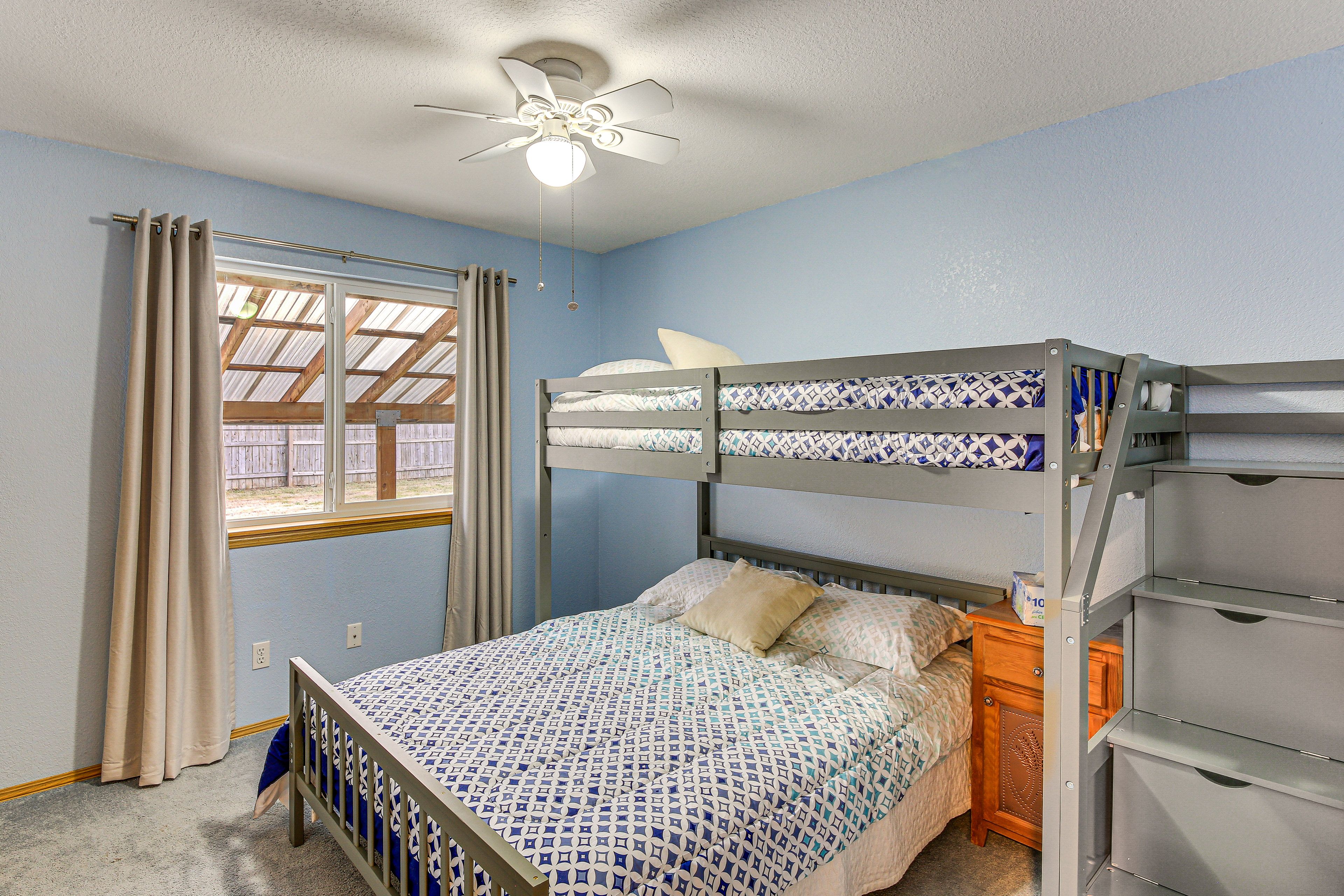 Bedroom 2 | Full Bed | Lofted Twin Bed