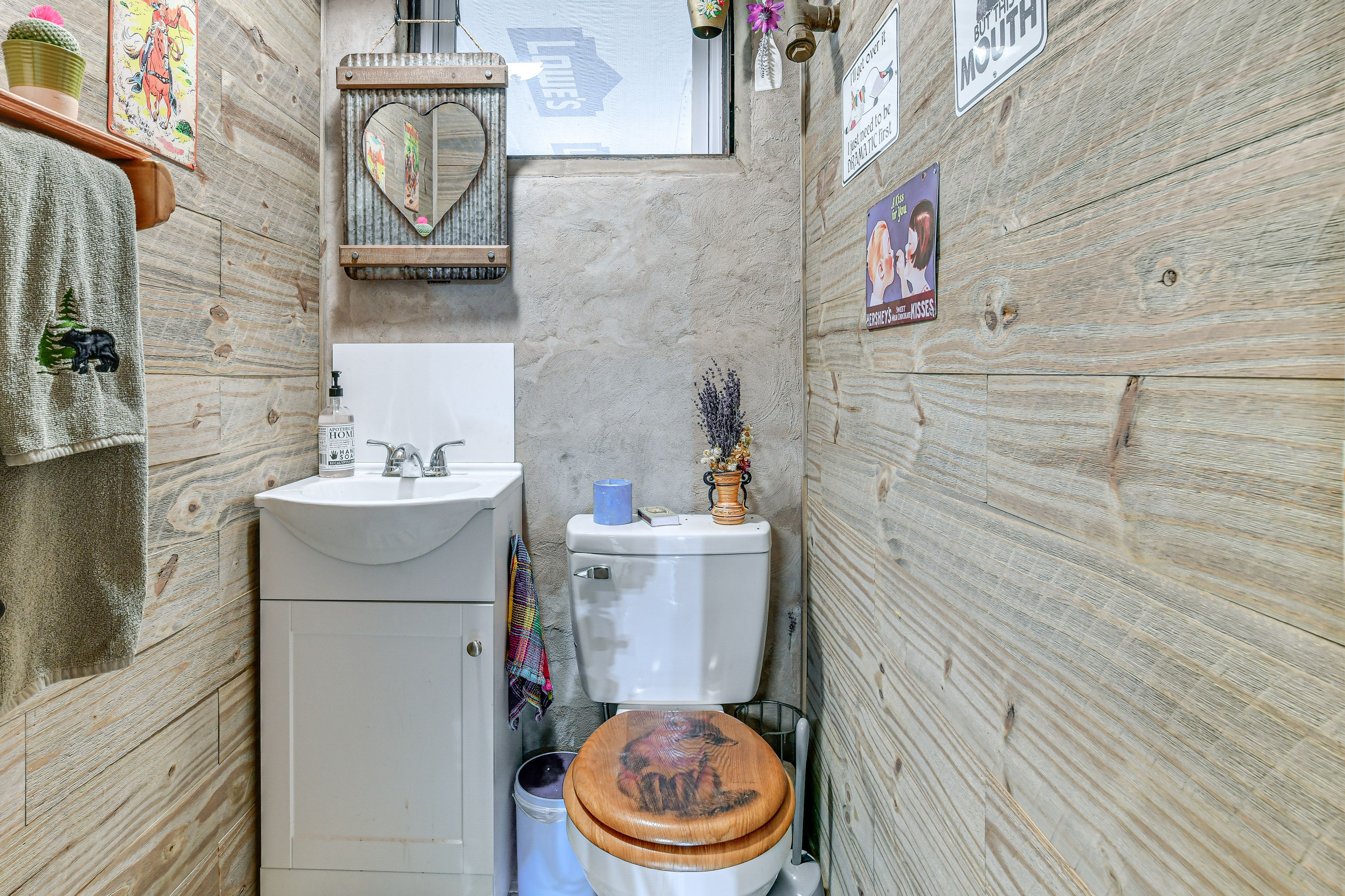 Half Bathroom | Basement Floor | Stairs Required