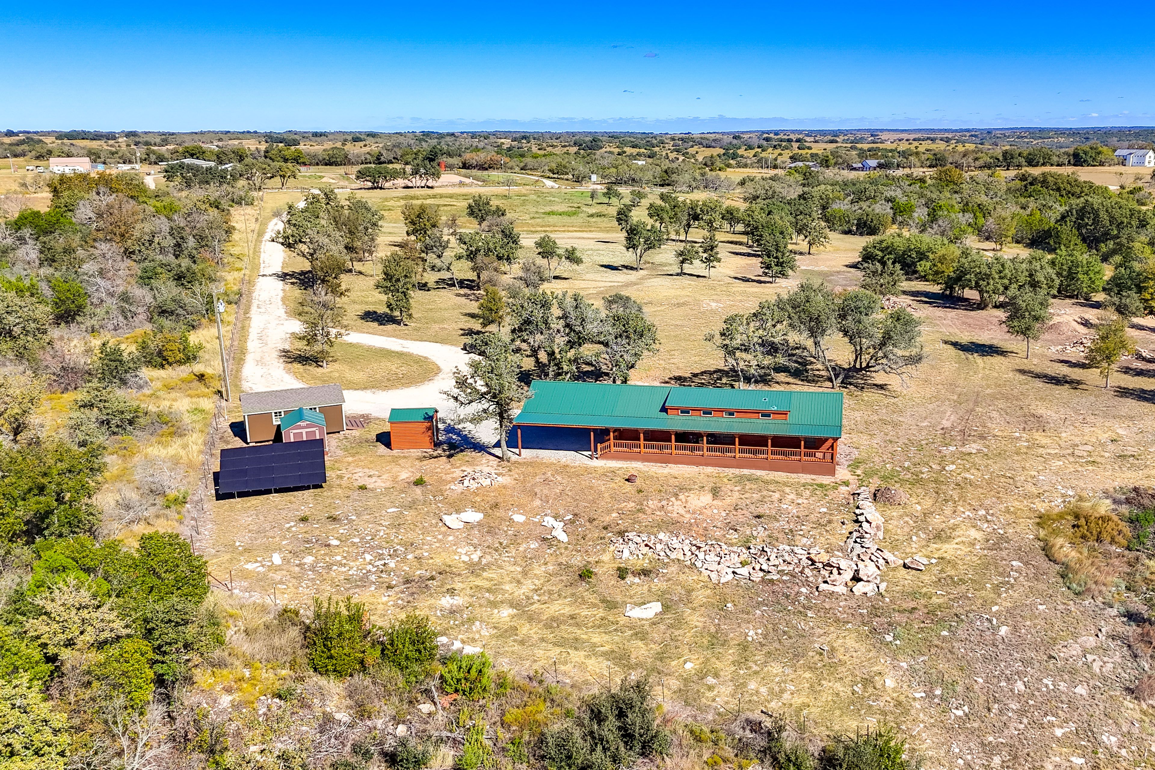 Aerial Shot of Property