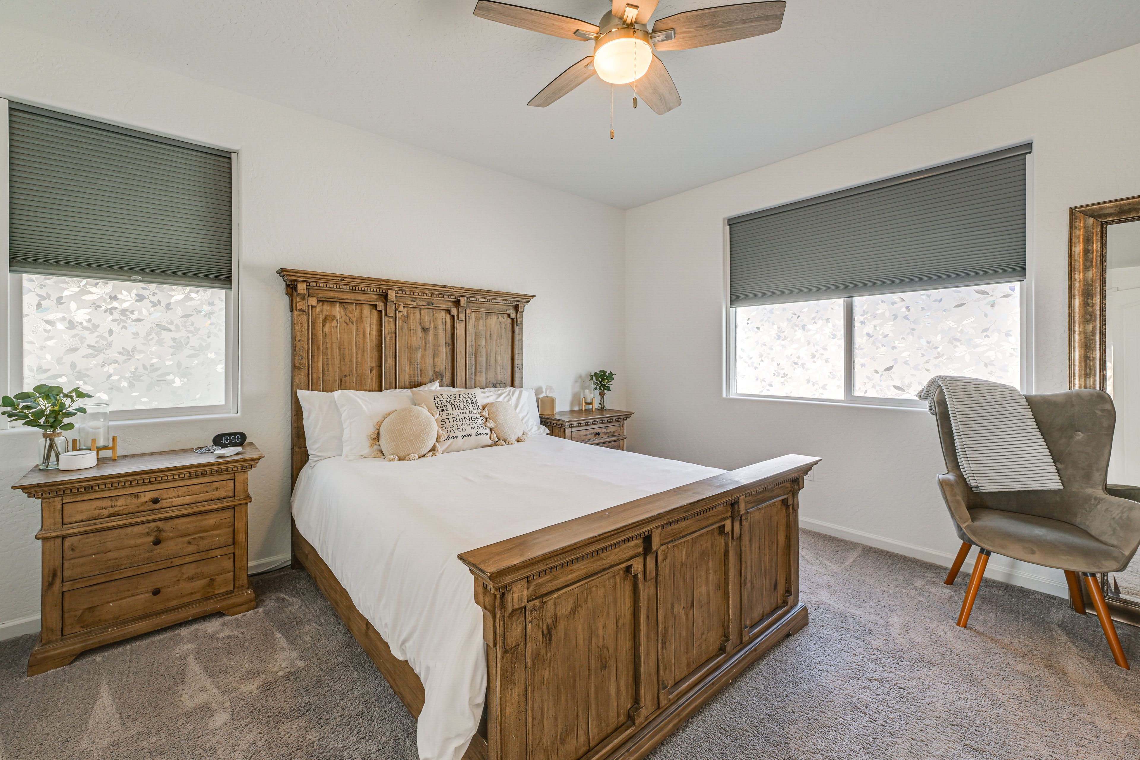 Bedroom 1 | Queen Bed | Linens Provided | 2nd Floor