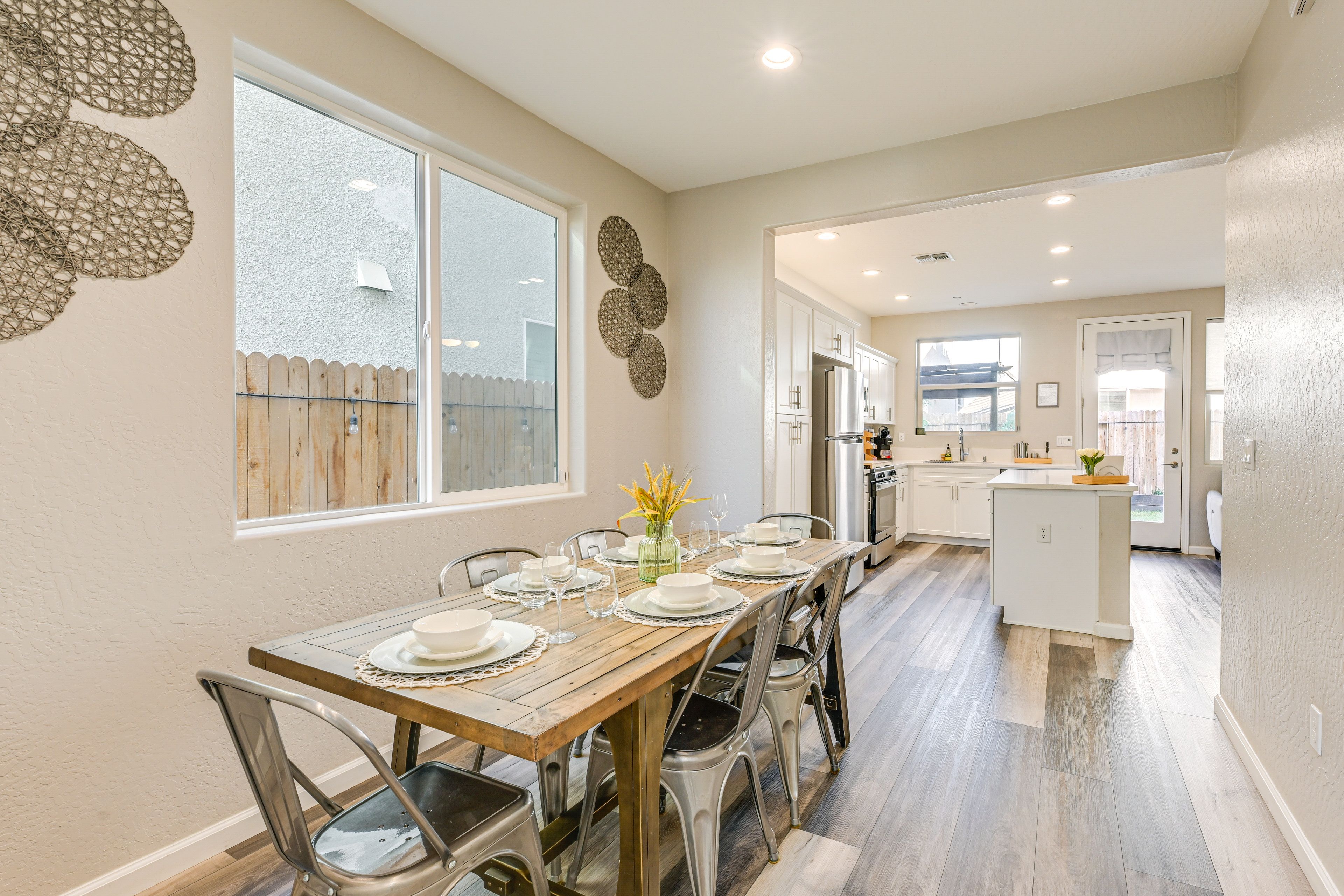 Dining Space | Dishware/Flatware | 1st Floor