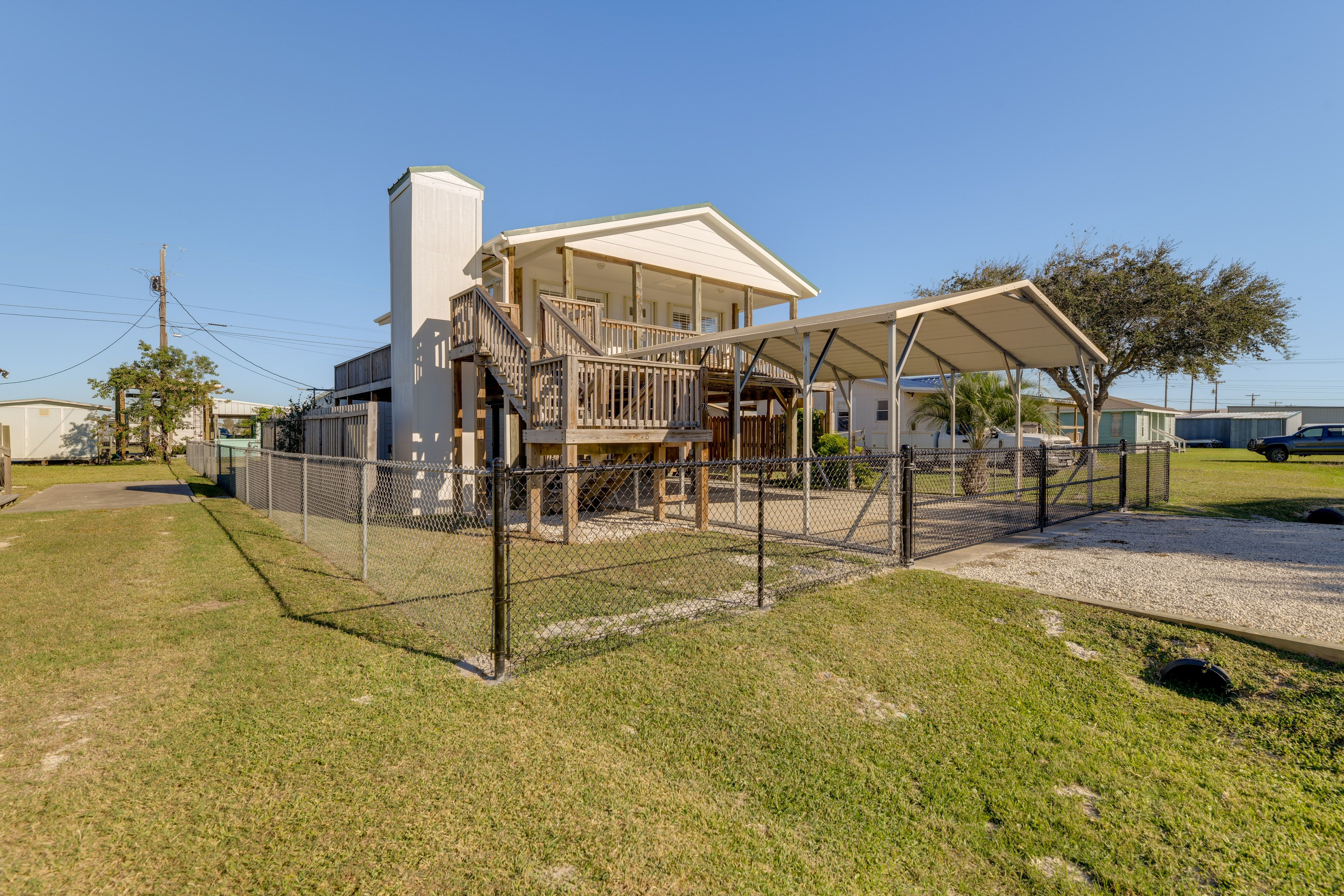 Fenced-In Yard