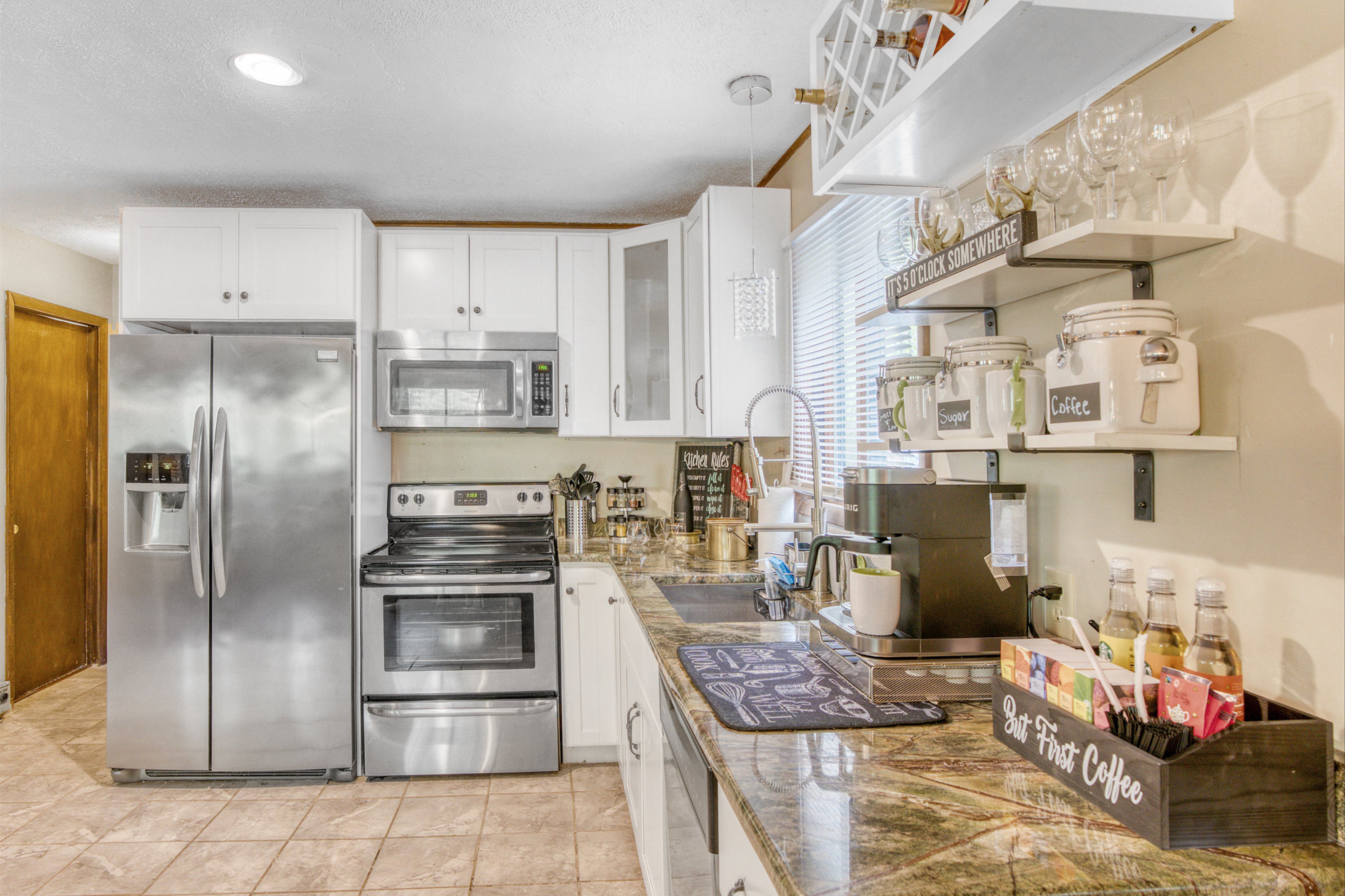 Kitchen | Cooking Basics | Spices | Coffee Bar | 1st Floor