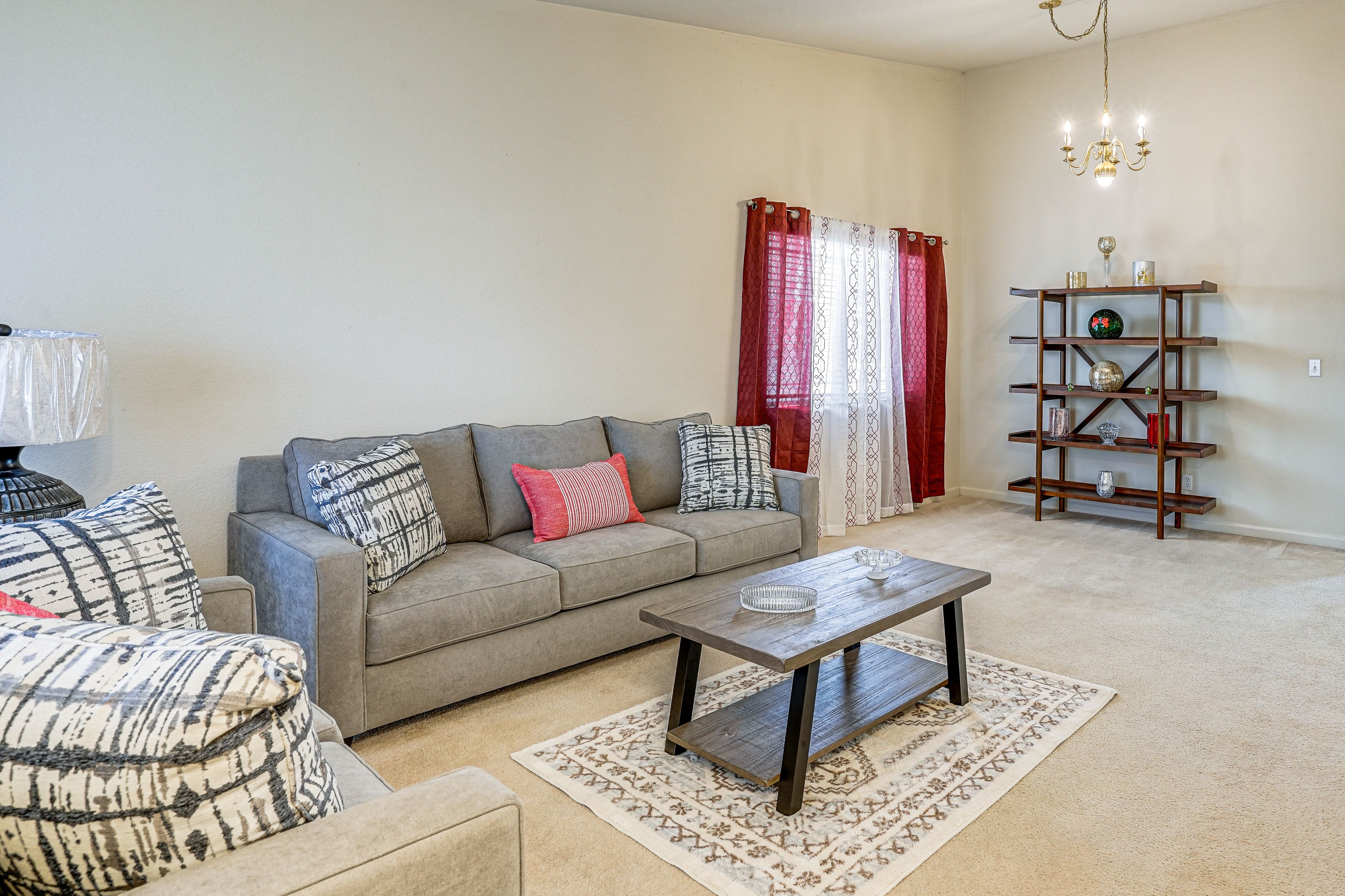 Living Room | Central A/C | Free WiFi | Single-Story Home