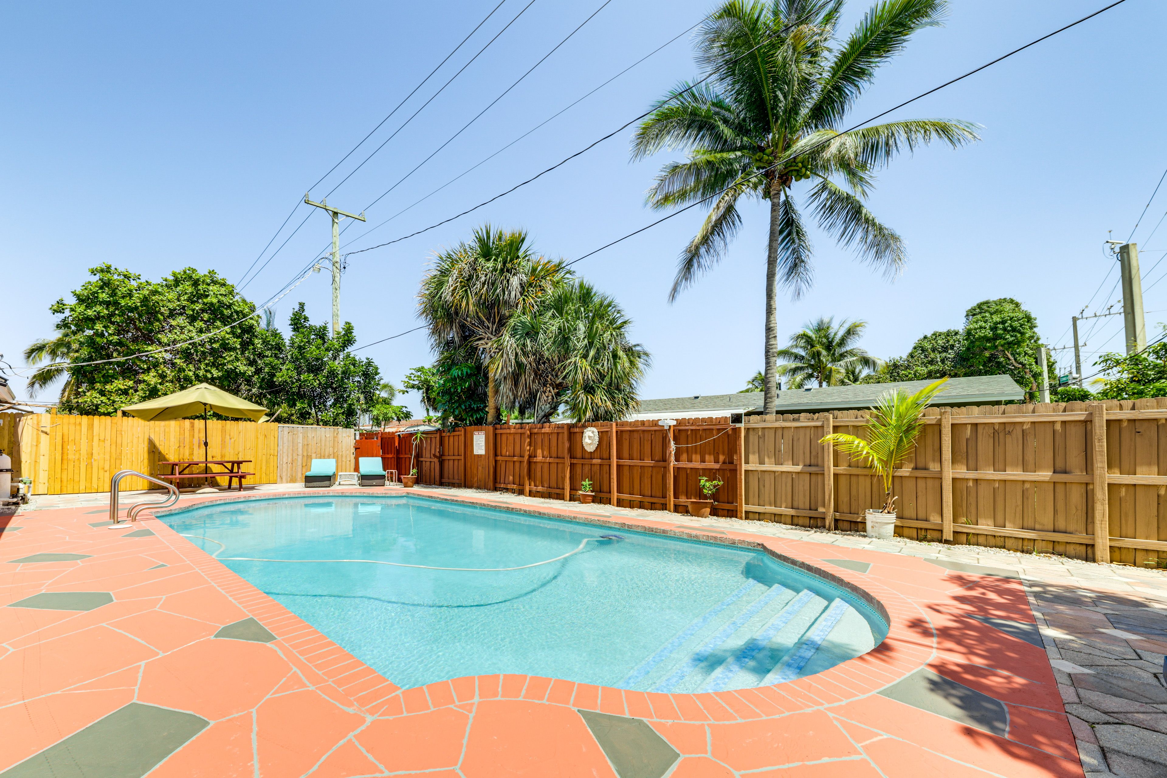 Private Pool (Unheated) | Yard w/ Privacy Fencing