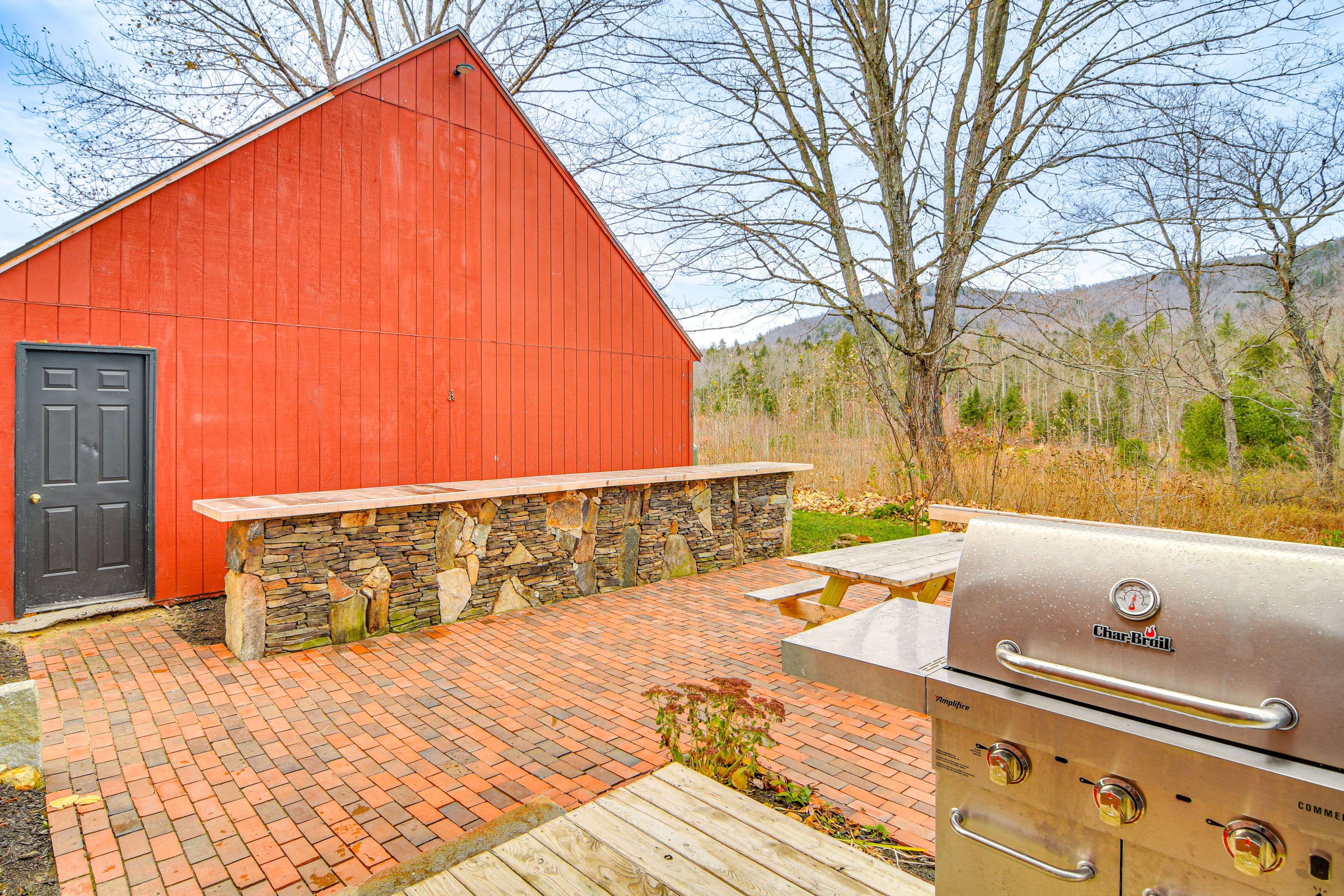 Deck | Gas Grill | Picnic Table