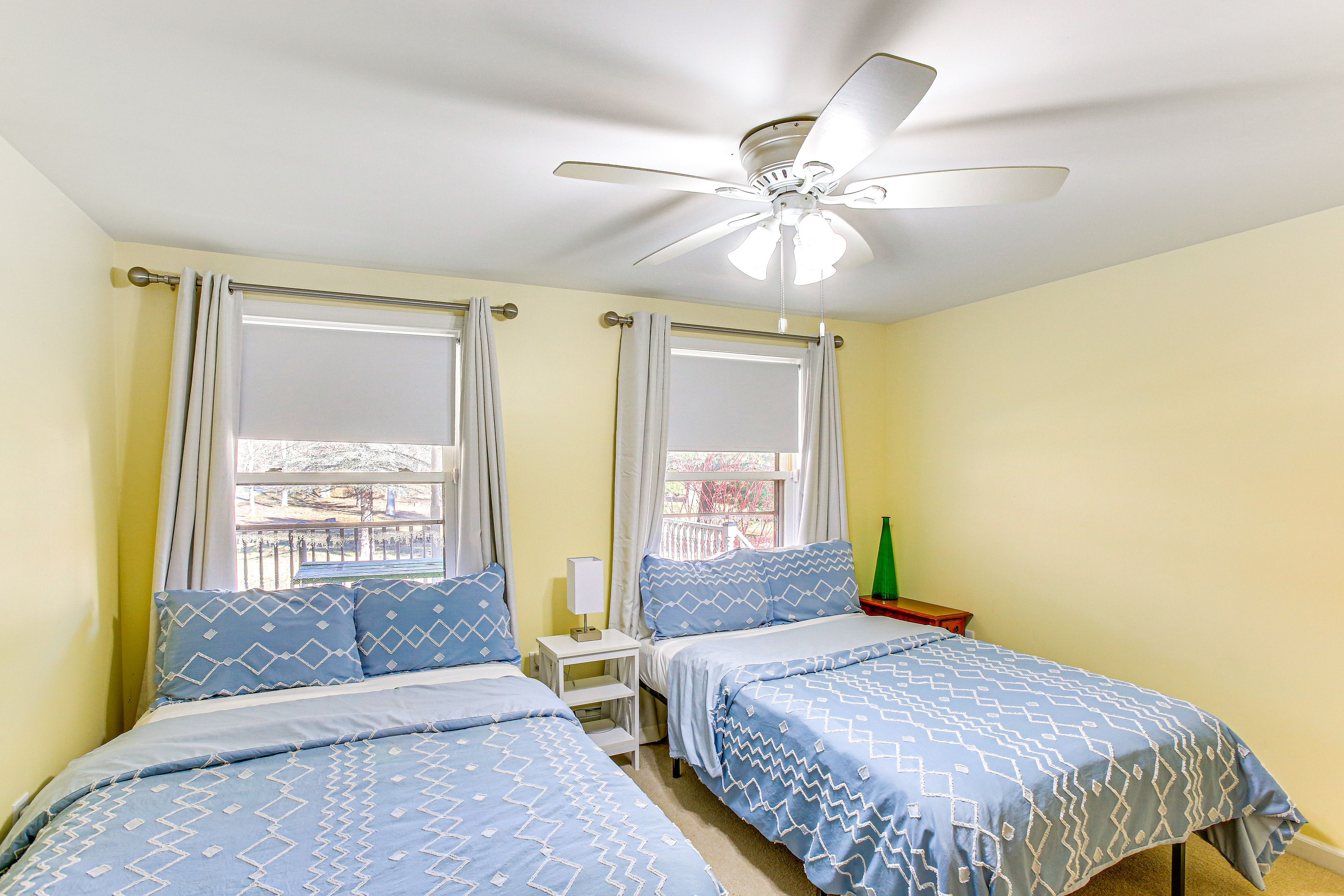 Bedroom 2 | 2 Full Beds | 1st Floor