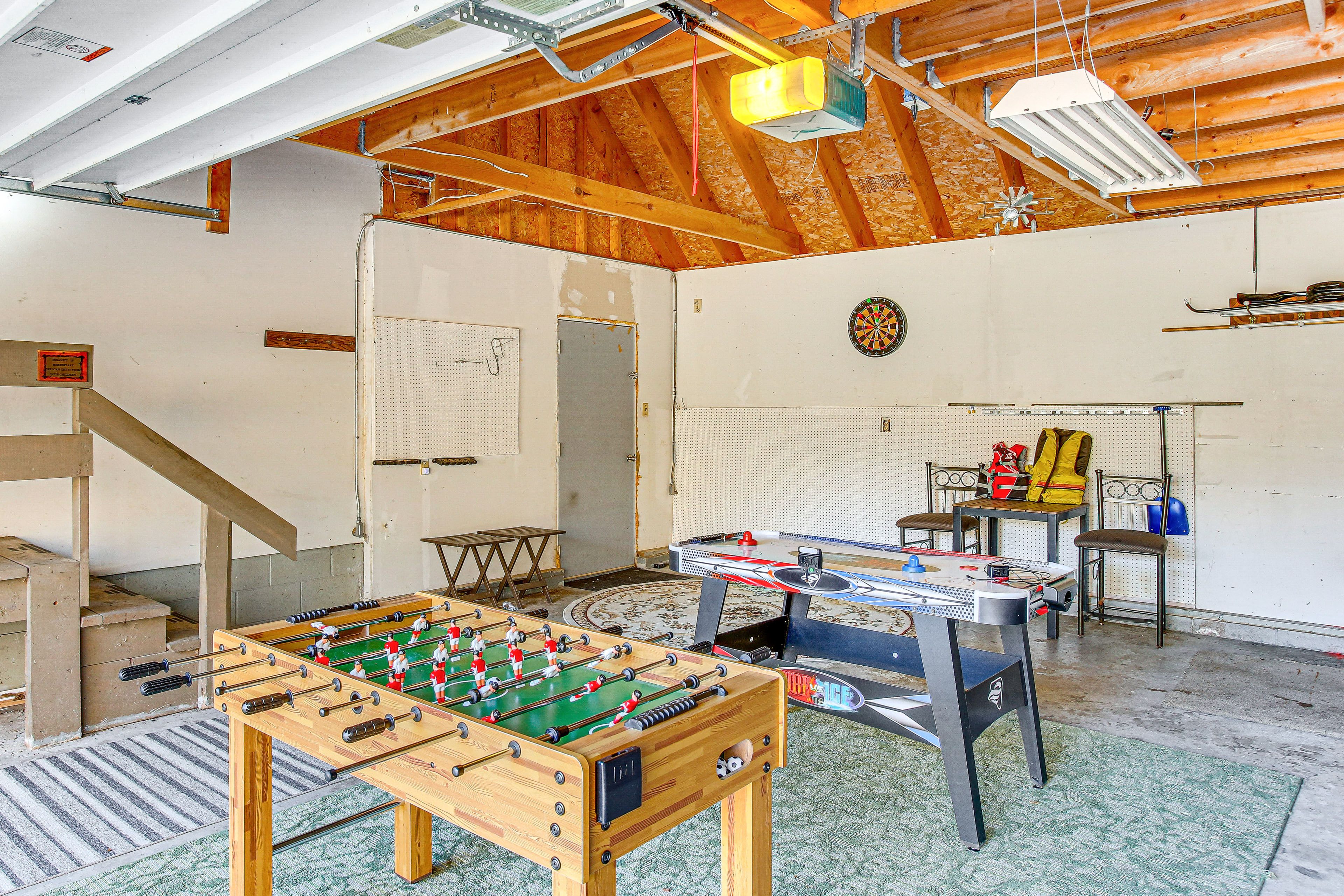 Garage Game Room
