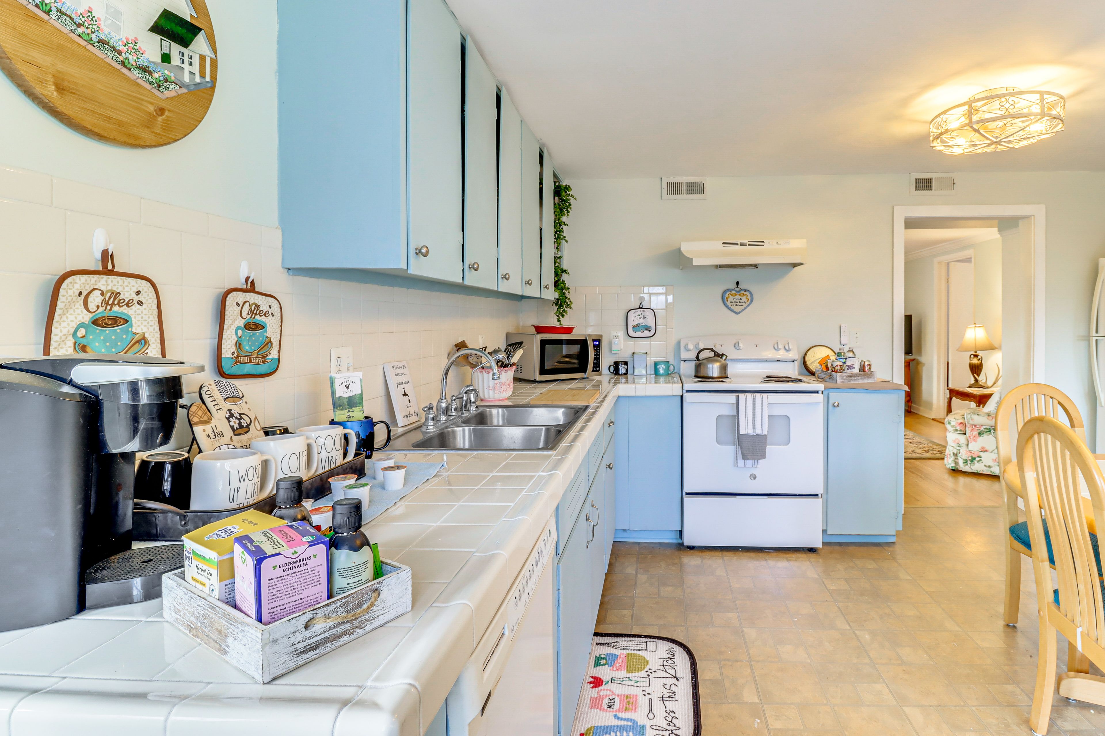 Kitchen | Blender | Toaster | Dishware & Flatware | 1st Floor