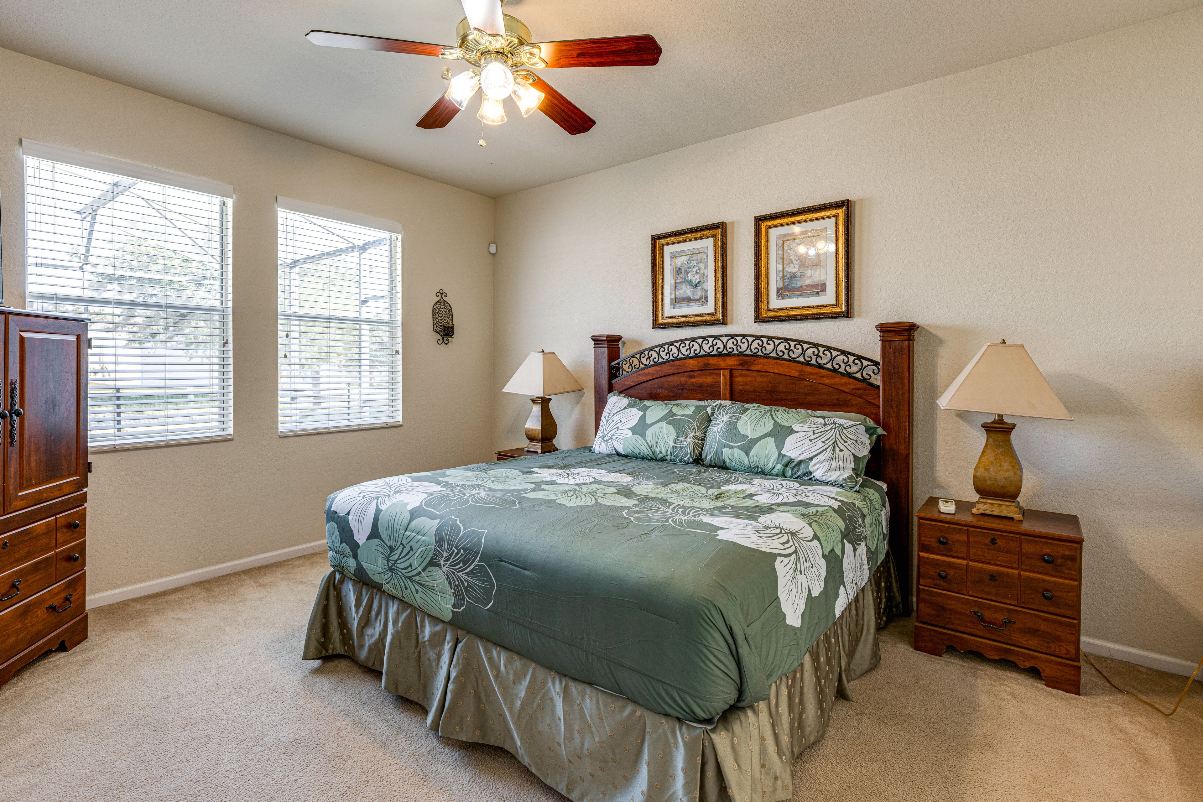 Bedroom 1 | King Bed | Linens Provided