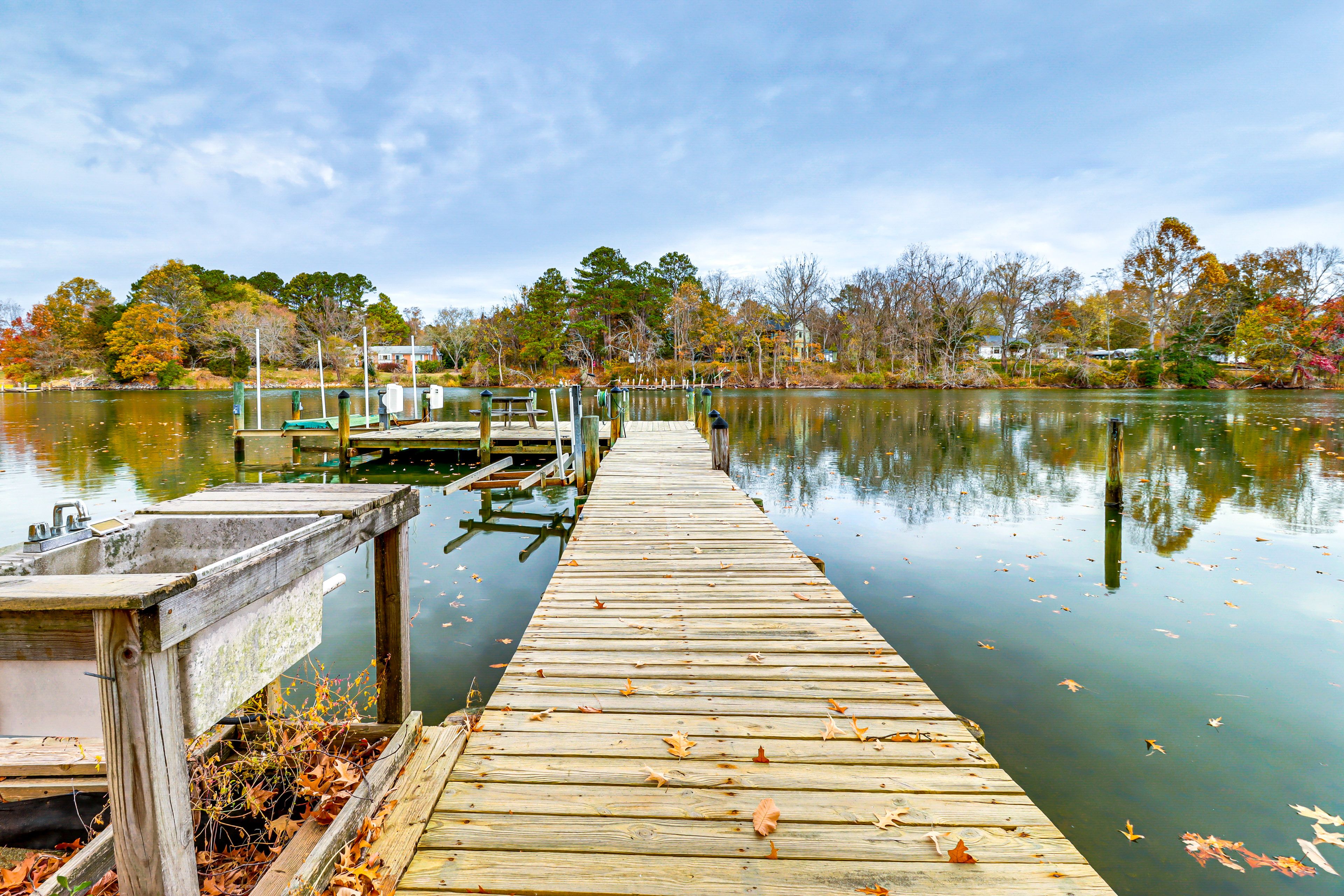 Saint Inigoes Vacation Rental | 3BR | 2BA | 3 Steps to Enter | 1,456 Sq Ft