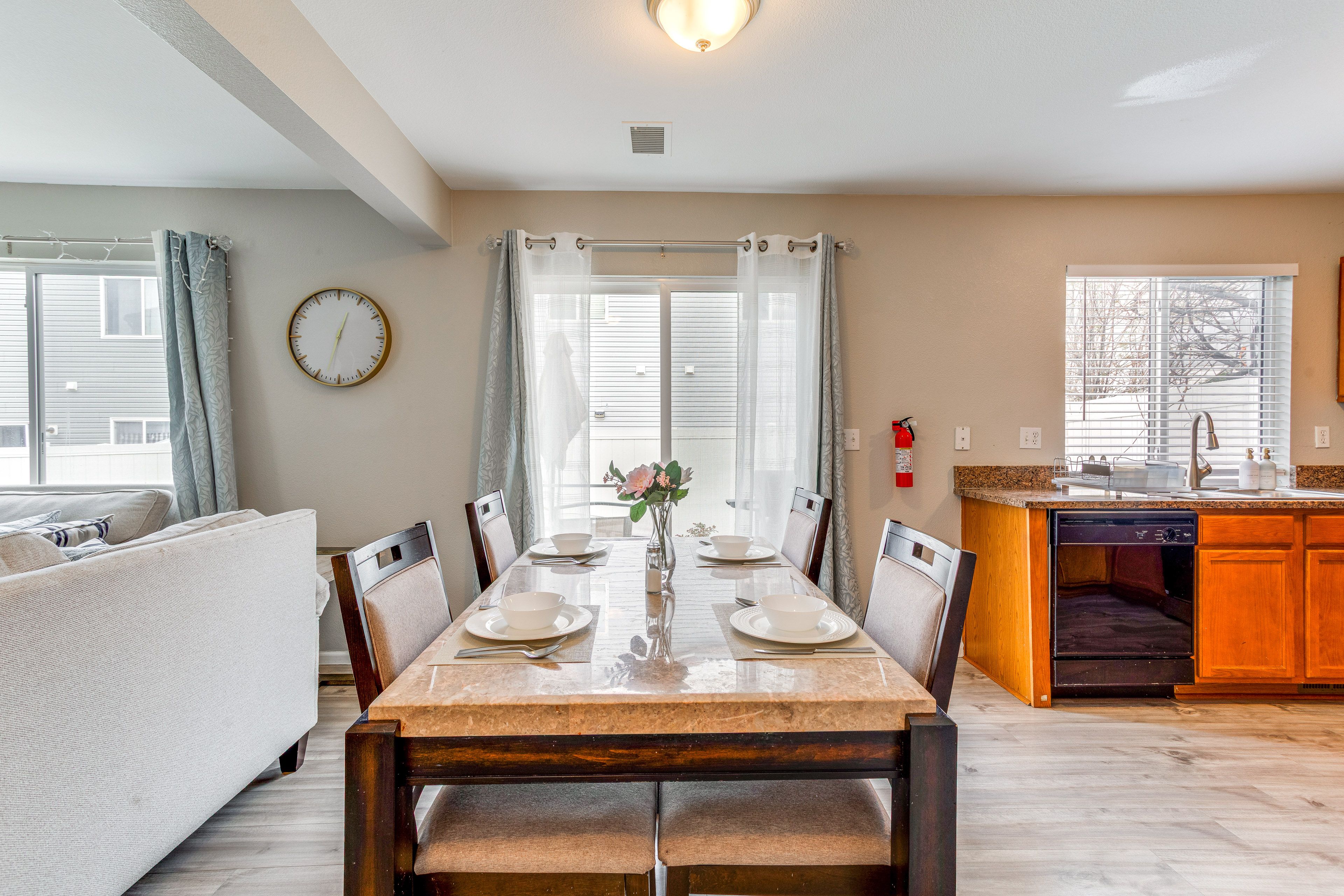 Dining Area | 1st Floor | Dishware/Flatware