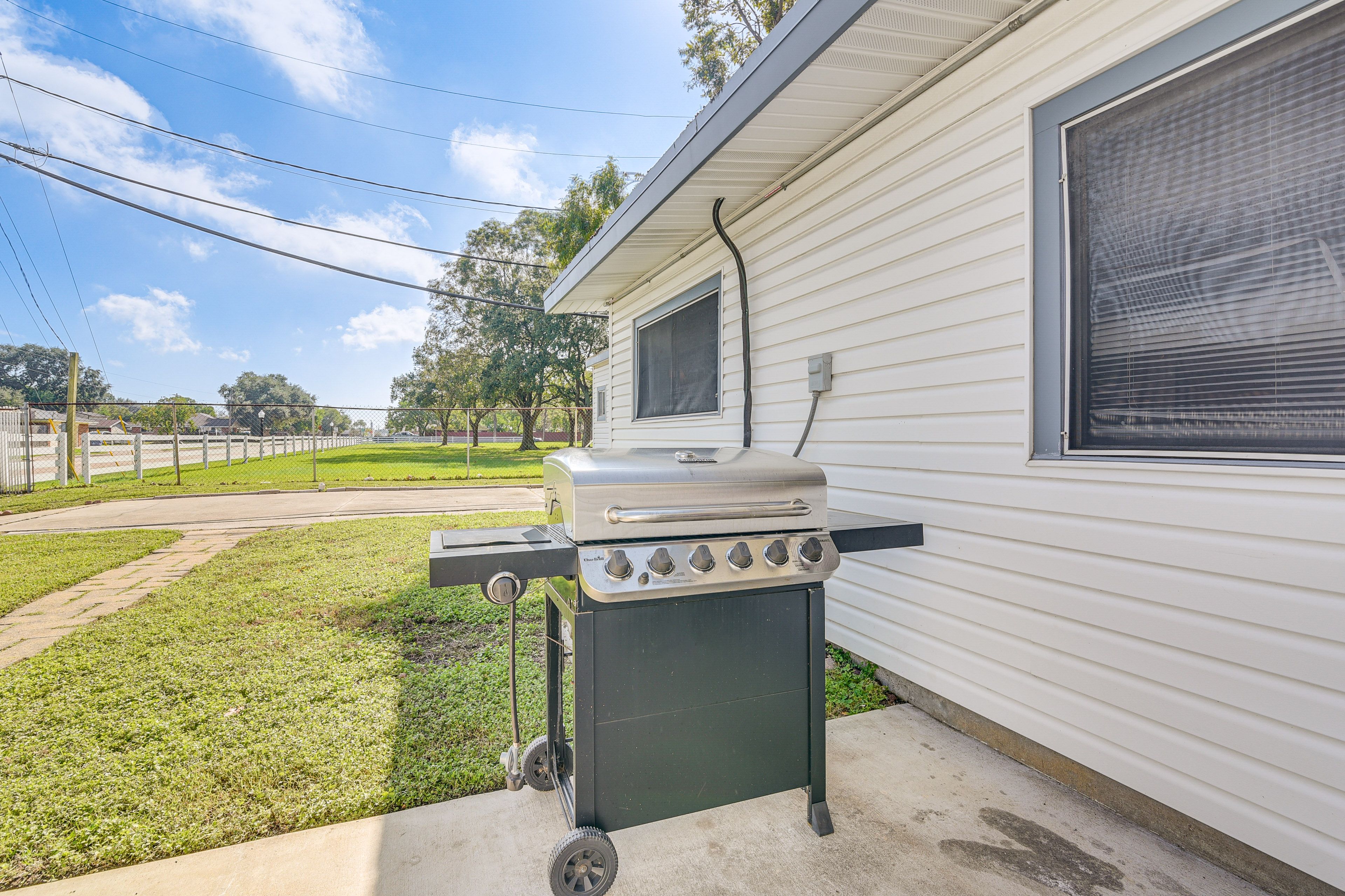 Private Backyard Area