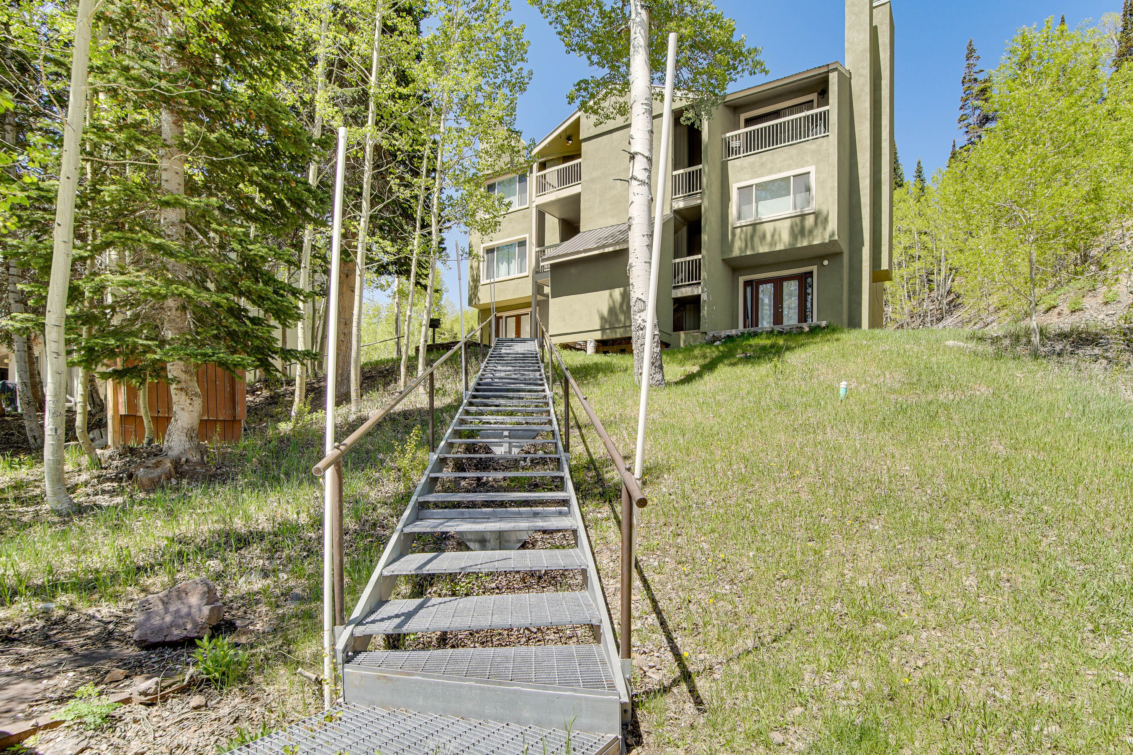 Stairs to Access Condo