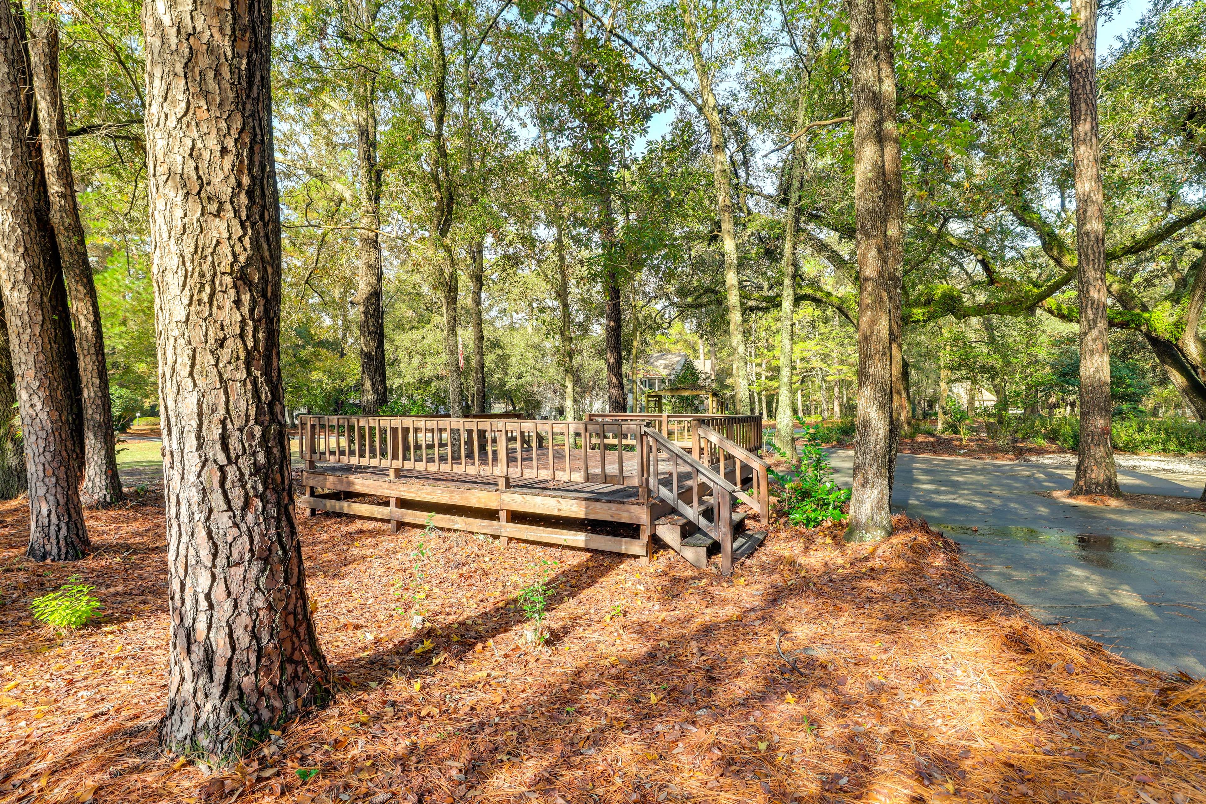 Deck w/ Golf Course View