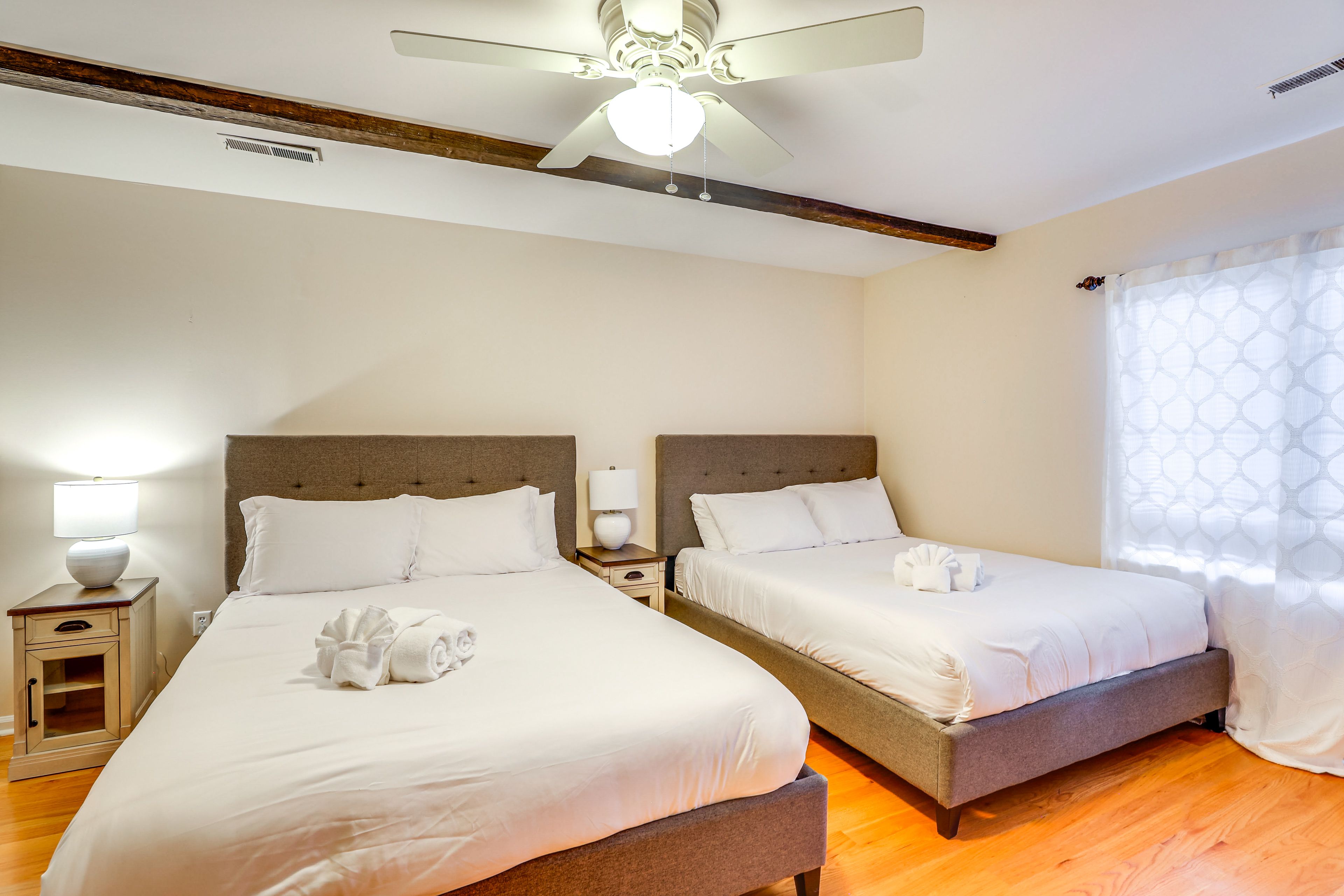 Bedroom 3 | 2nd Floor | 2 Queen Beds | Smart TV