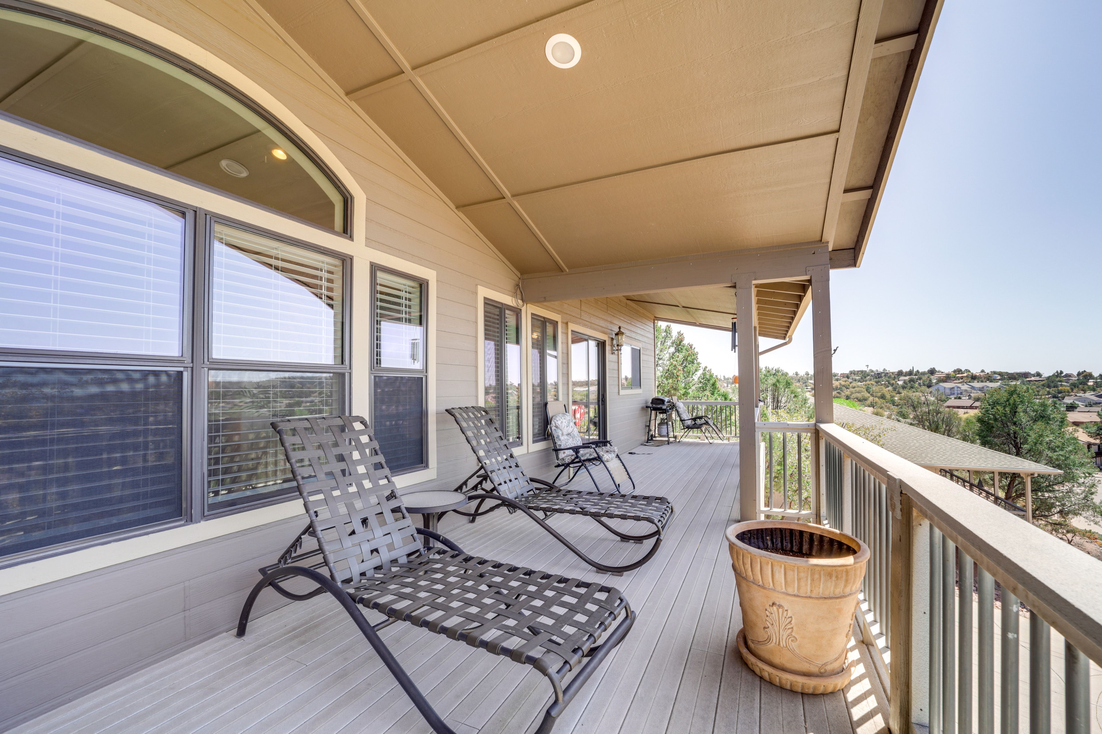 Private Deck | Access via Living Room