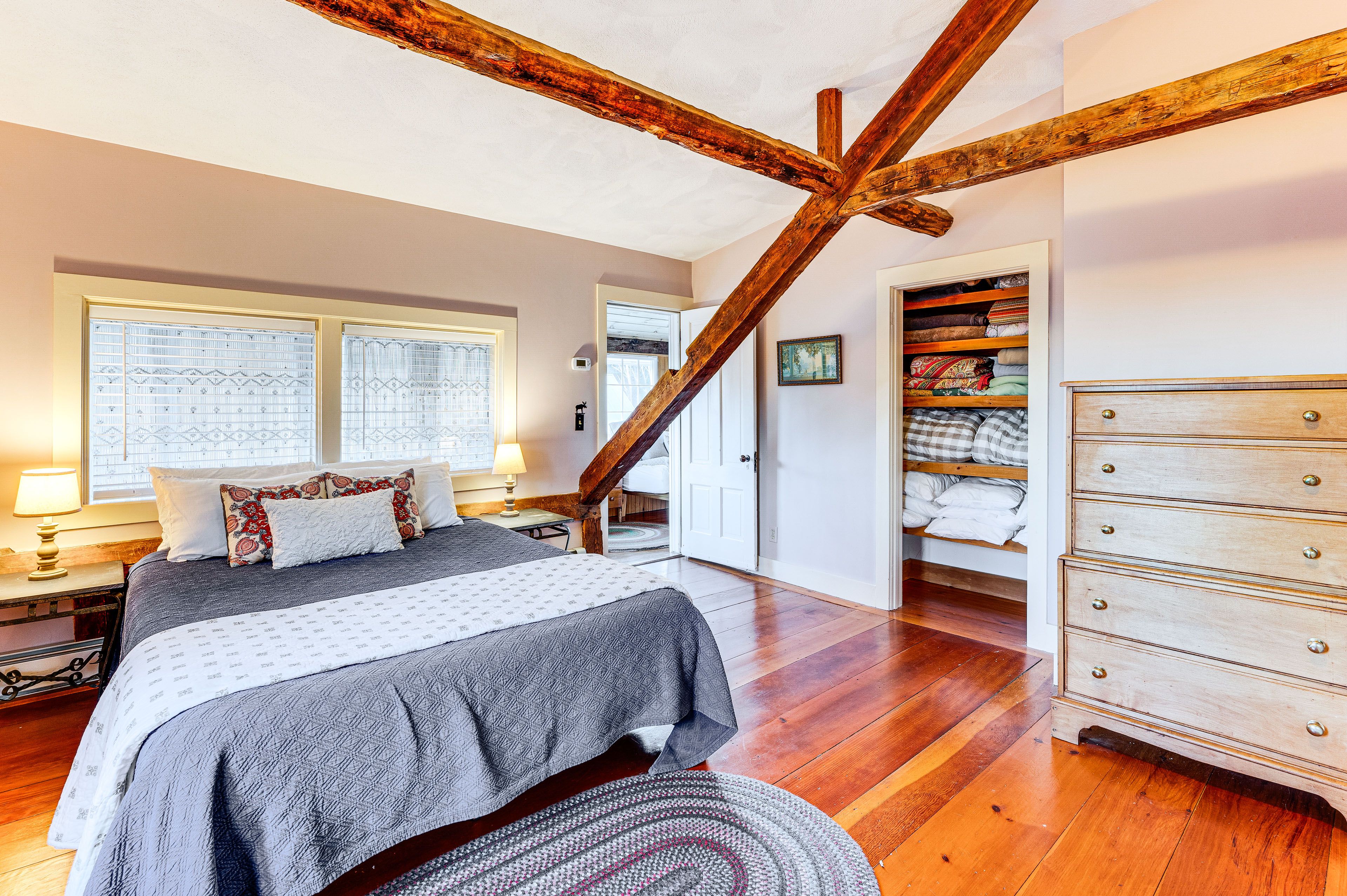 Bedroom 1 | Queen Bed | Linens Provided | 2nd Floor