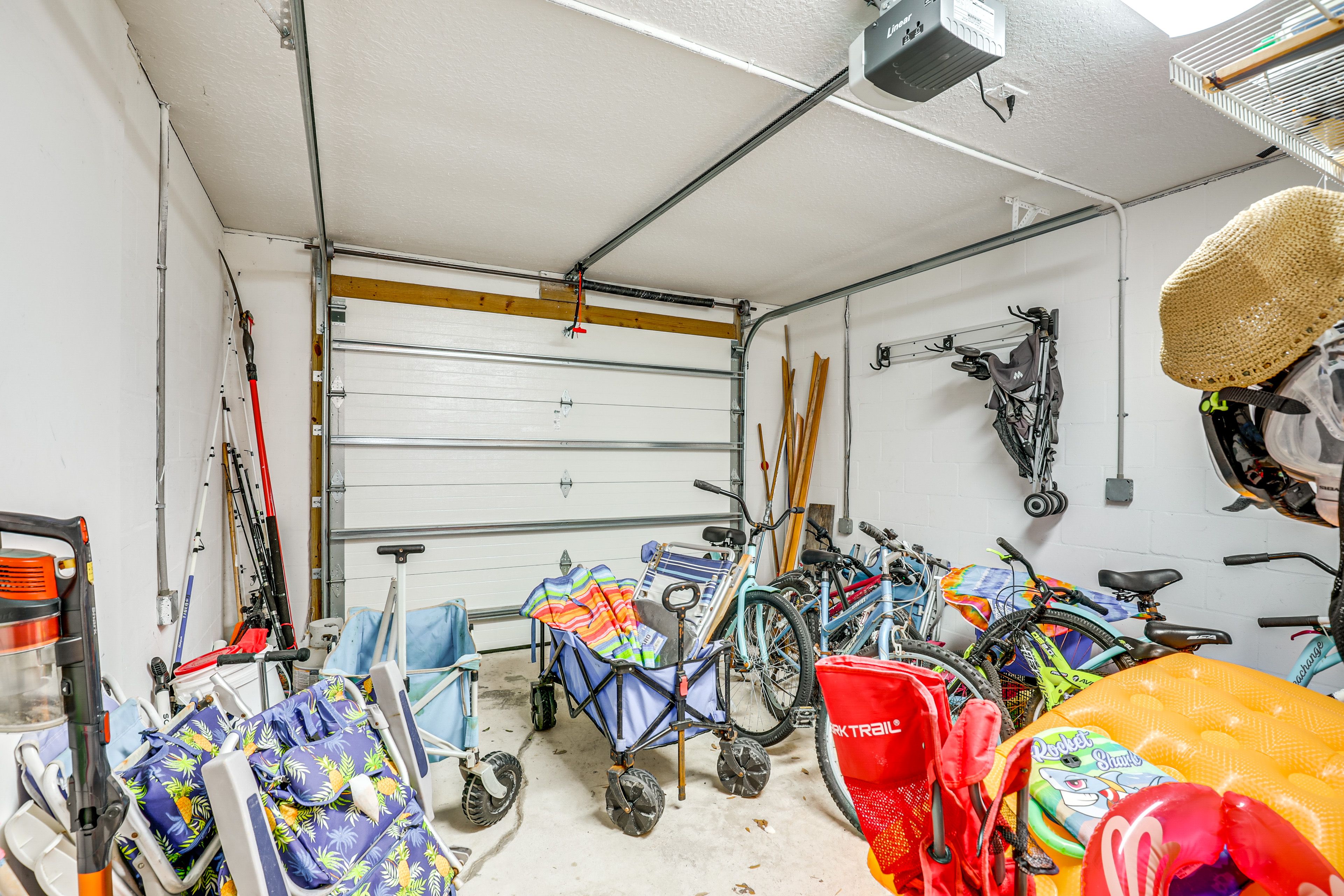 Garage | Beach Gear | Pool Toys | Bicycles