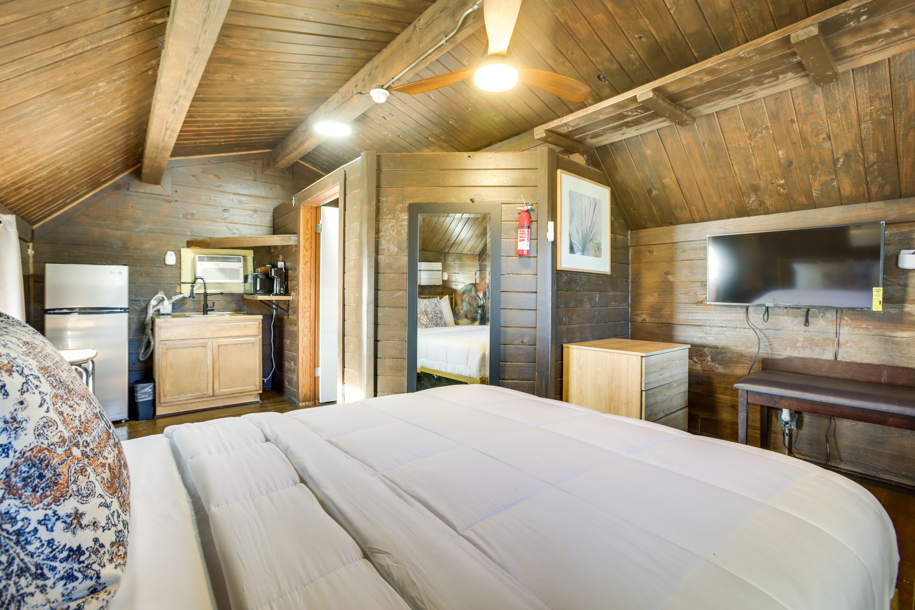 Marrero Vacation Rental | Studio | 1BA | 280 Sq Ft | Step-Free Access